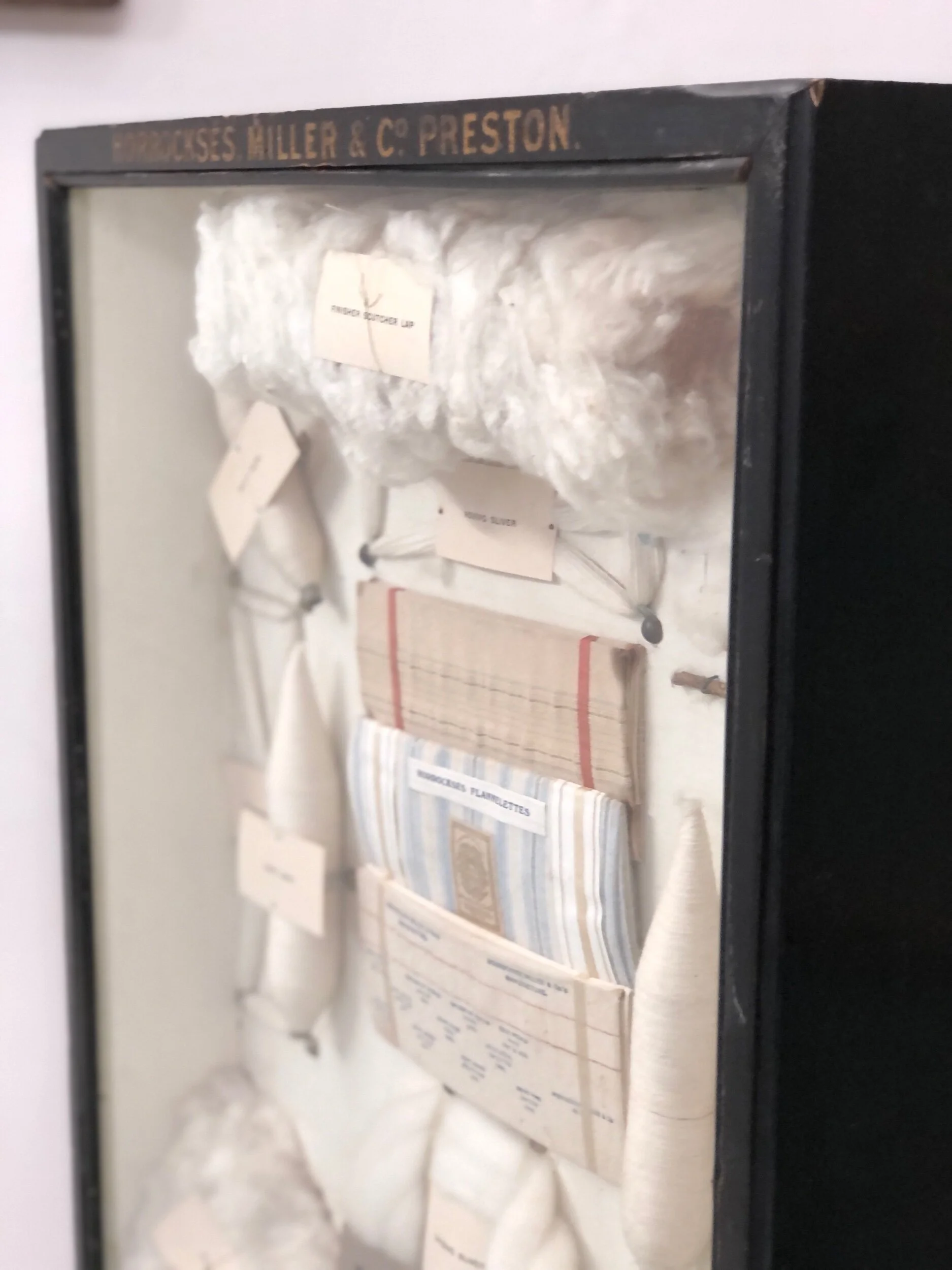 Early 20th Century Trade Sampler Case