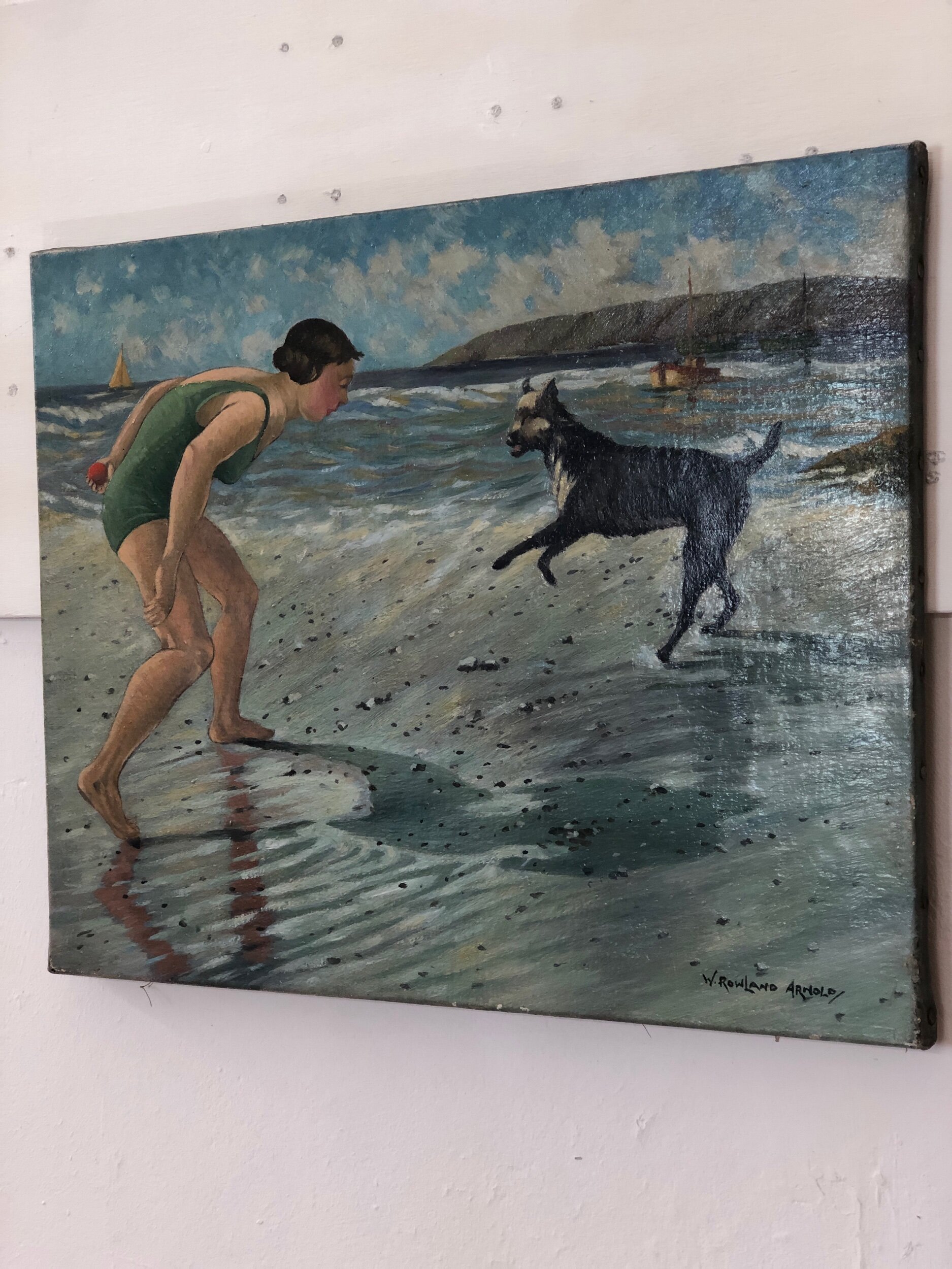 High Tide - Oil on Canvas