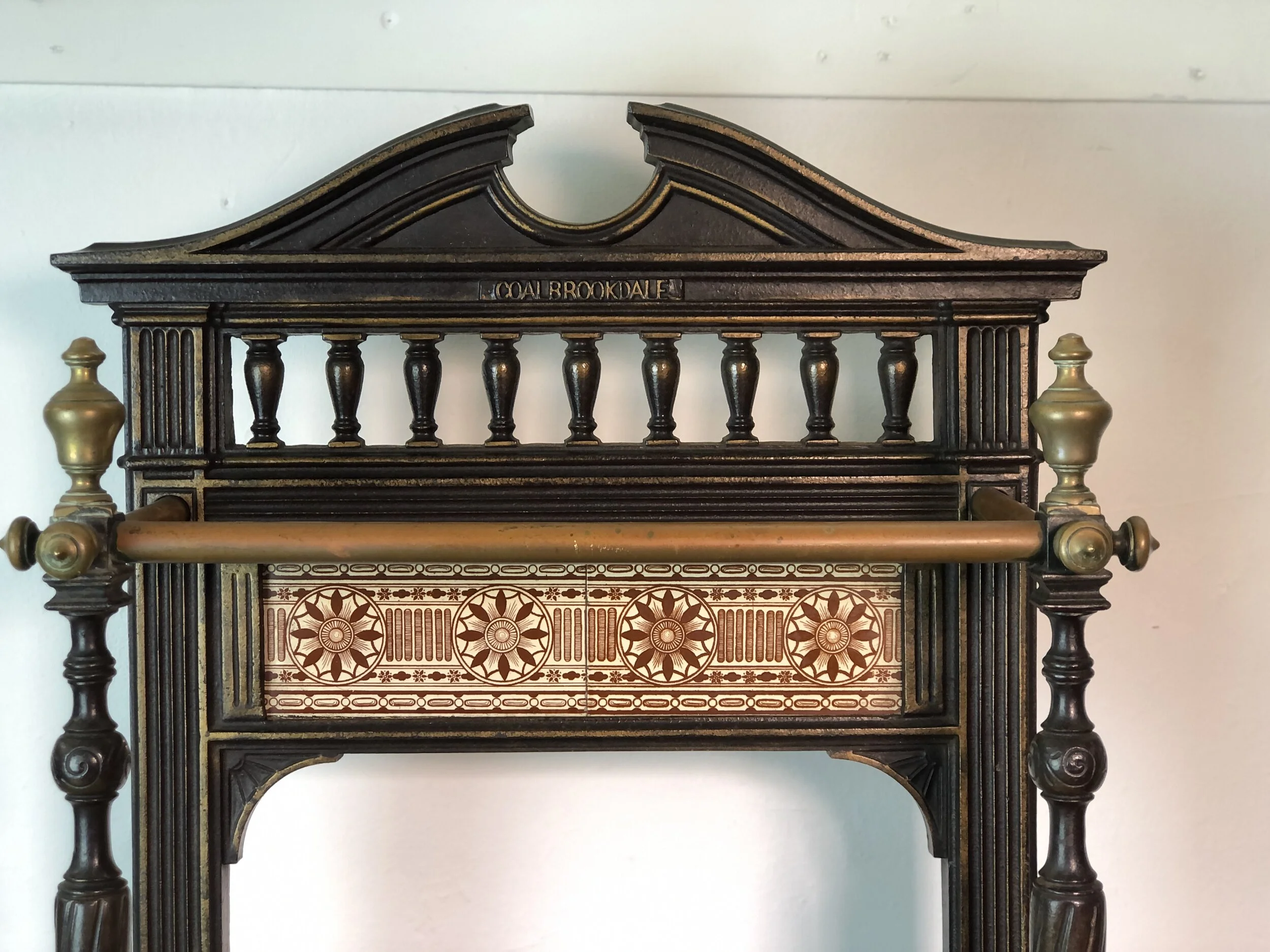 Coalbrookdale c19th Cast Iron Stick Stand