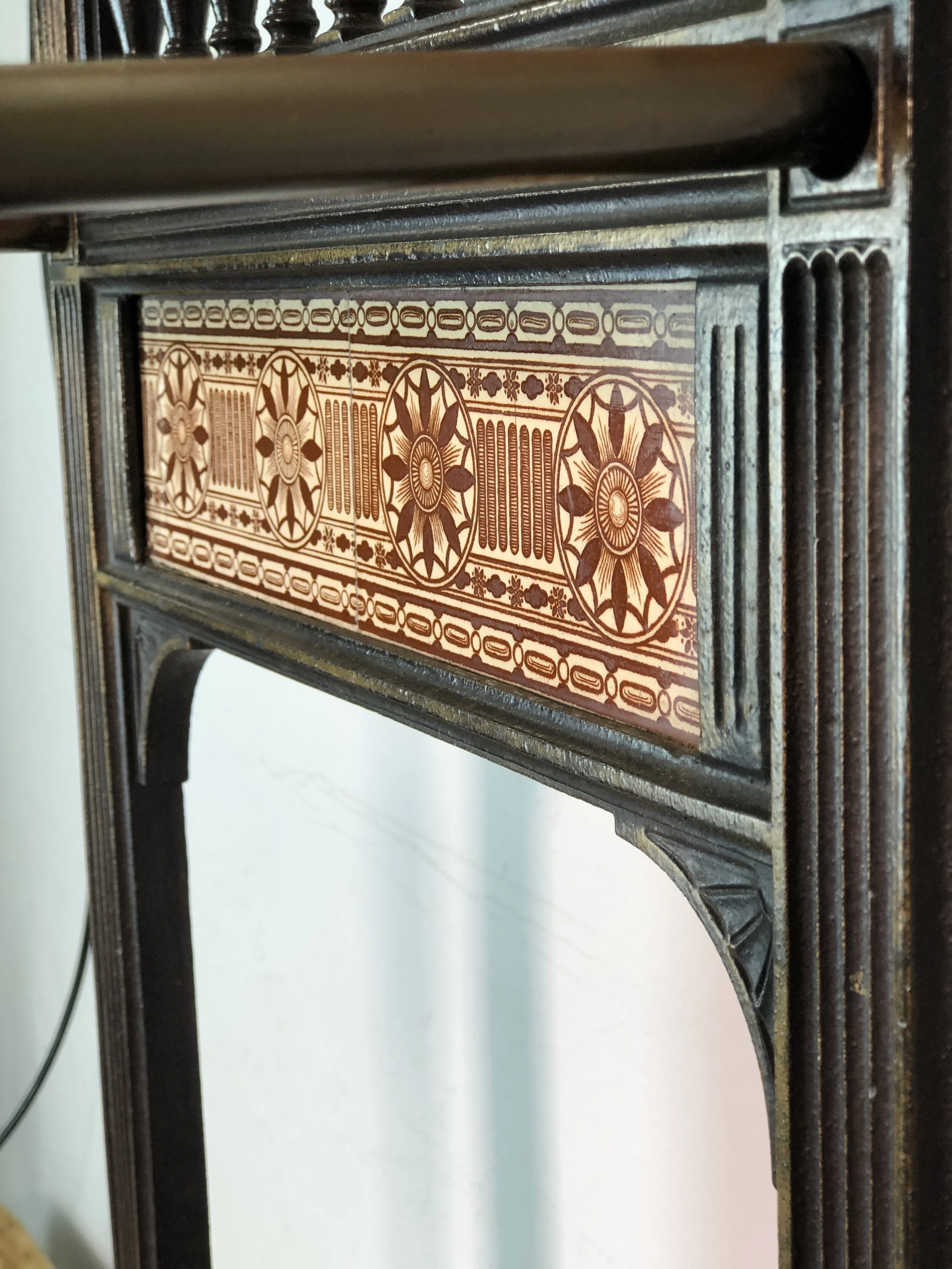 Coalbrookdale c19th Cast Iron Stick Stand