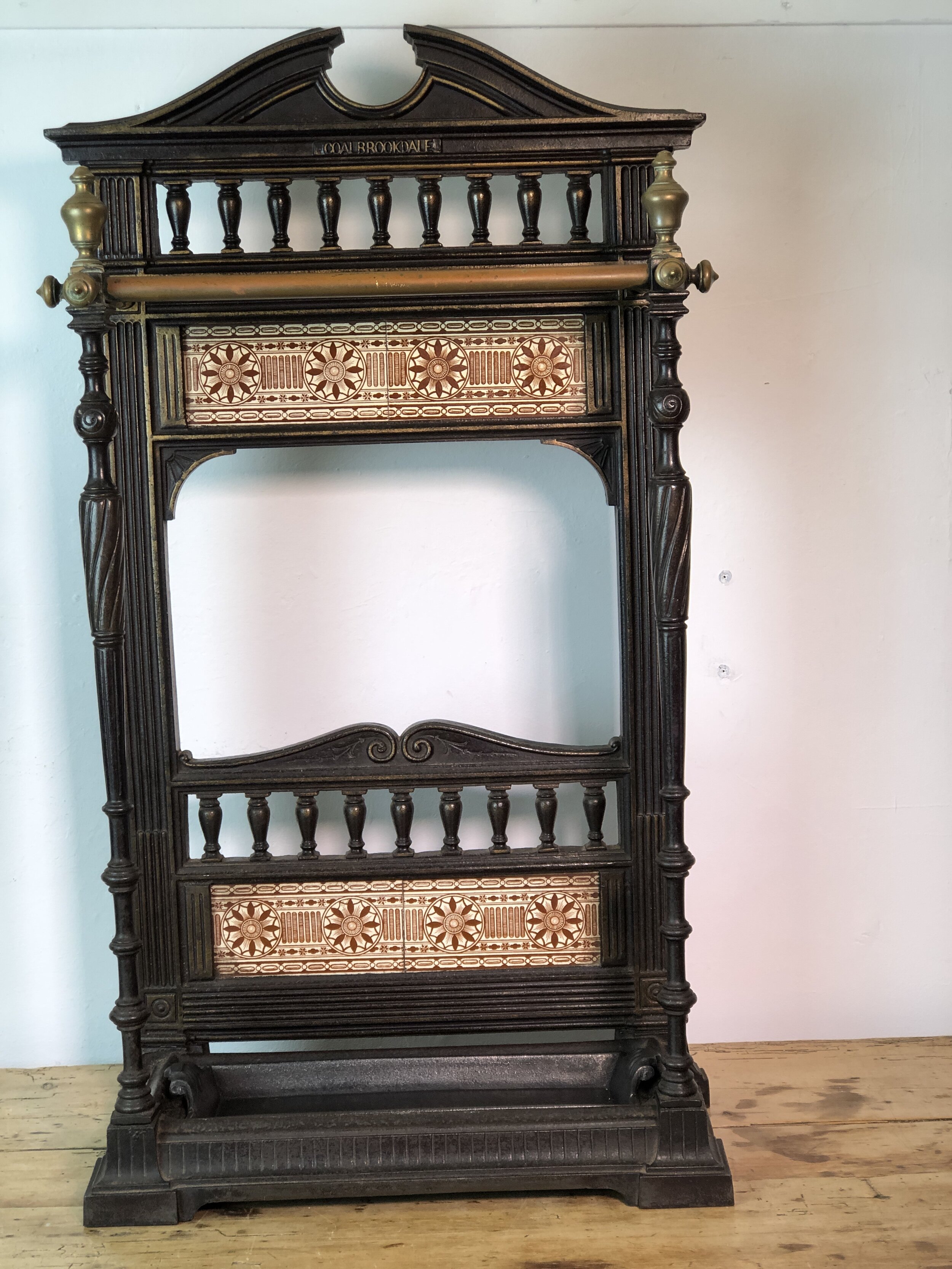 Coalbrookdale c19th Cast Iron Stick Stand