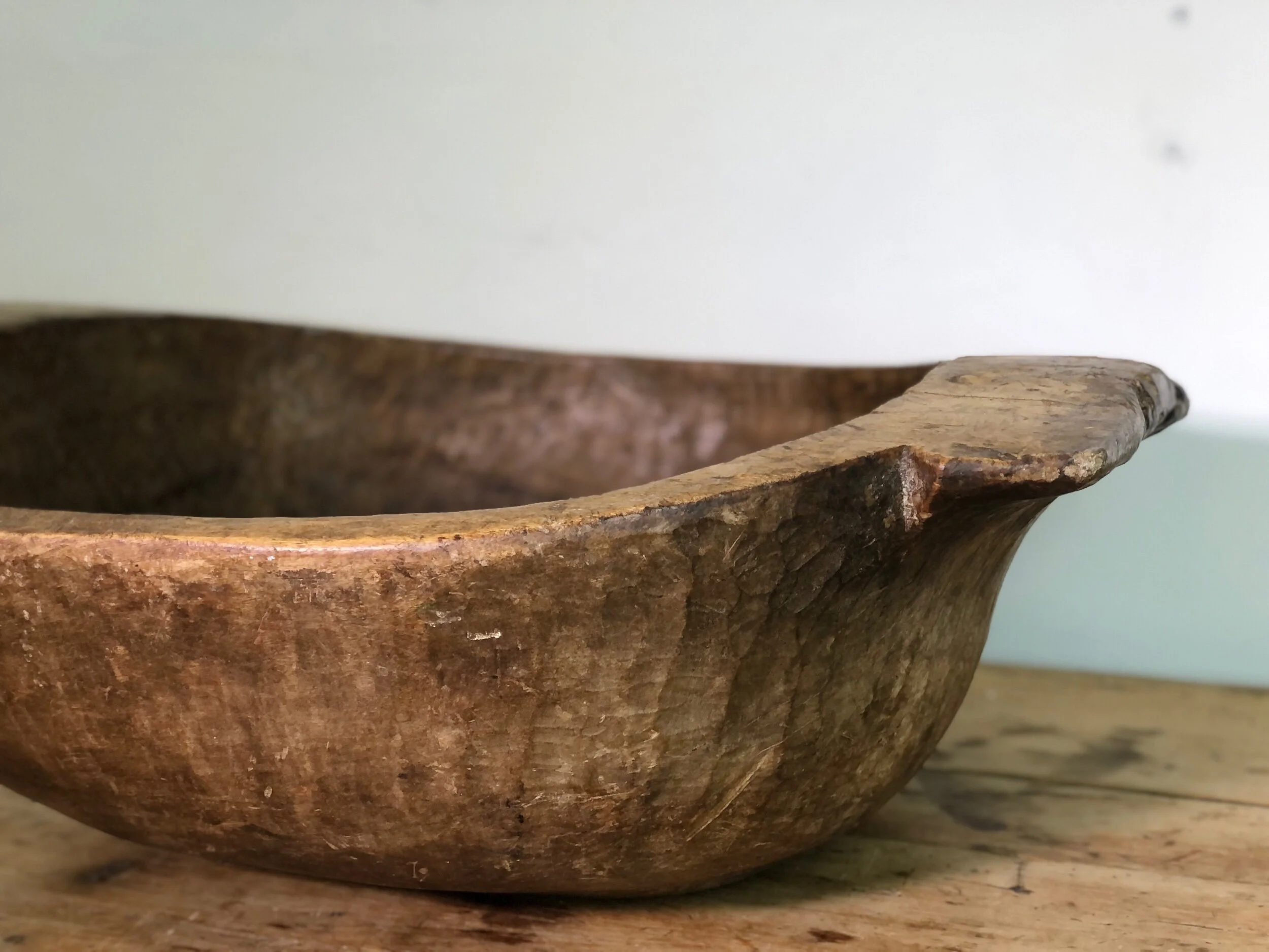 Antique Dough Bowl