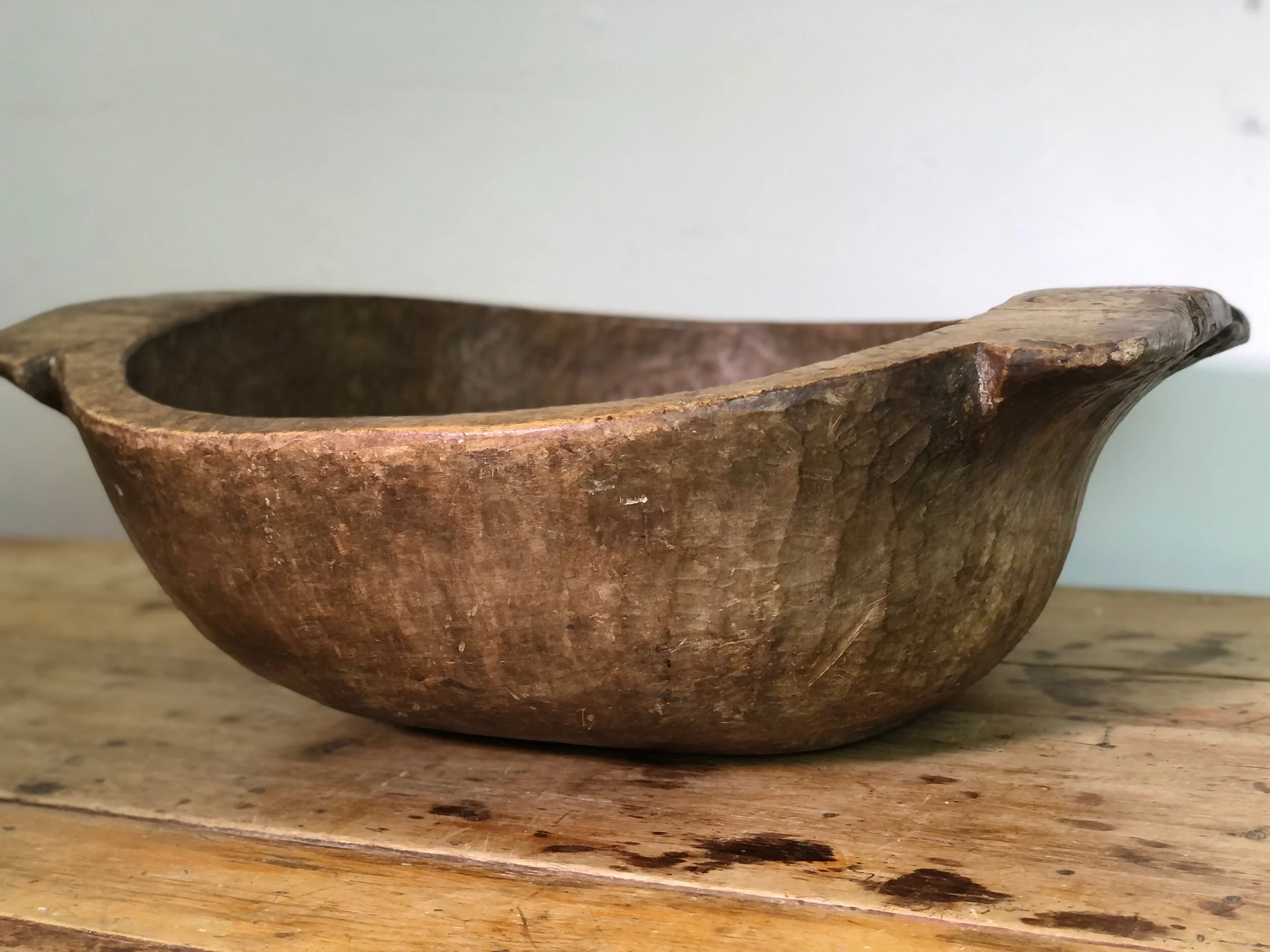Antique Dough Bowl