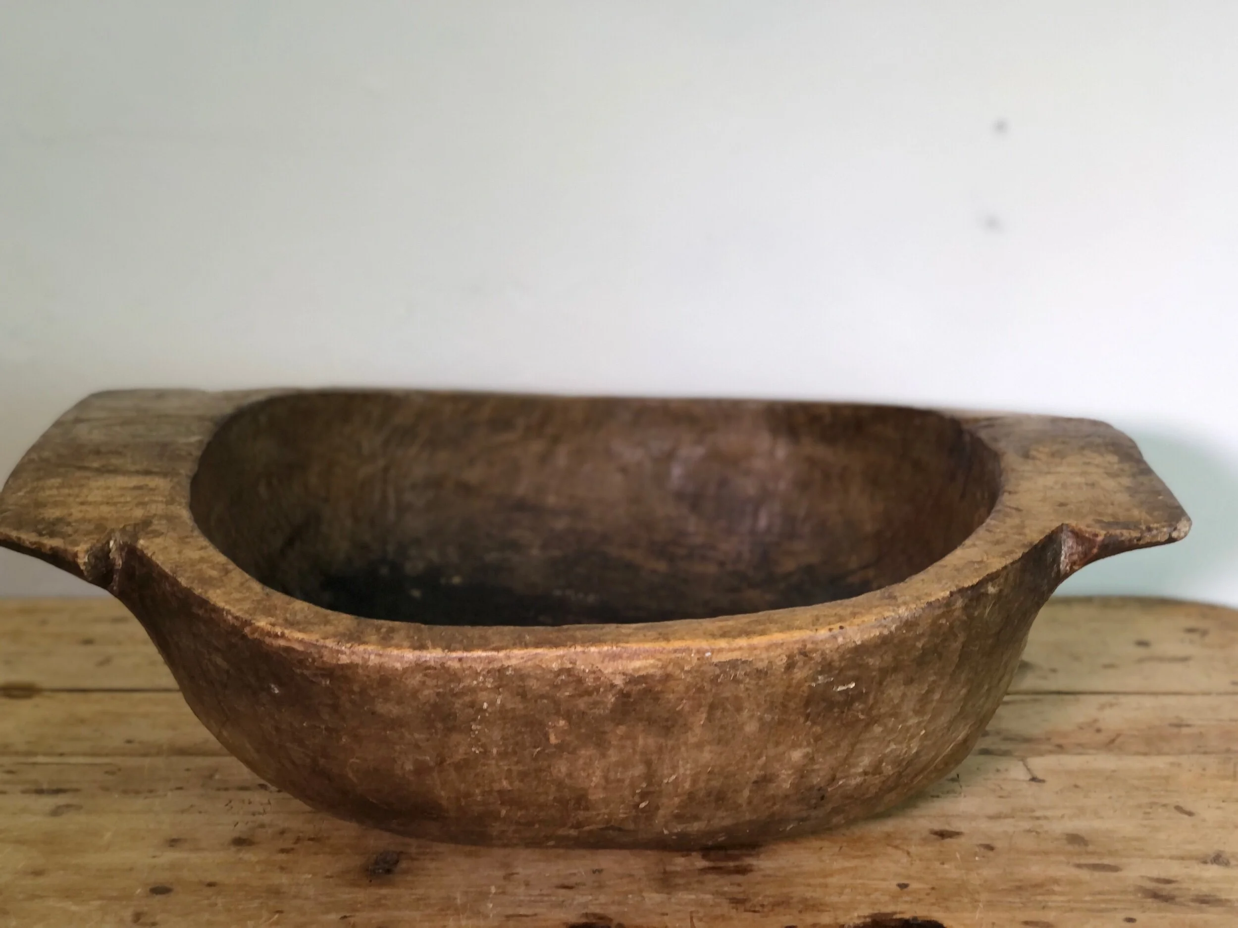 Antique Dough Bowl