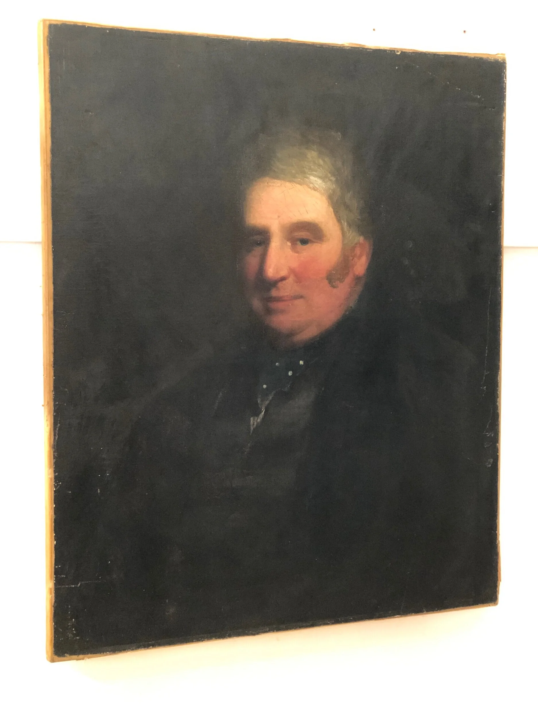 Gentleman Portrait Oil On Canvas
