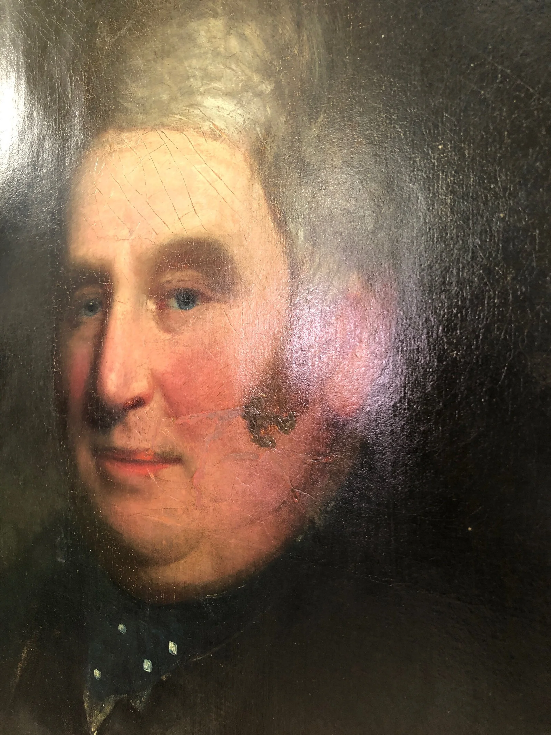 Gentleman Portrait Oil On Canvas