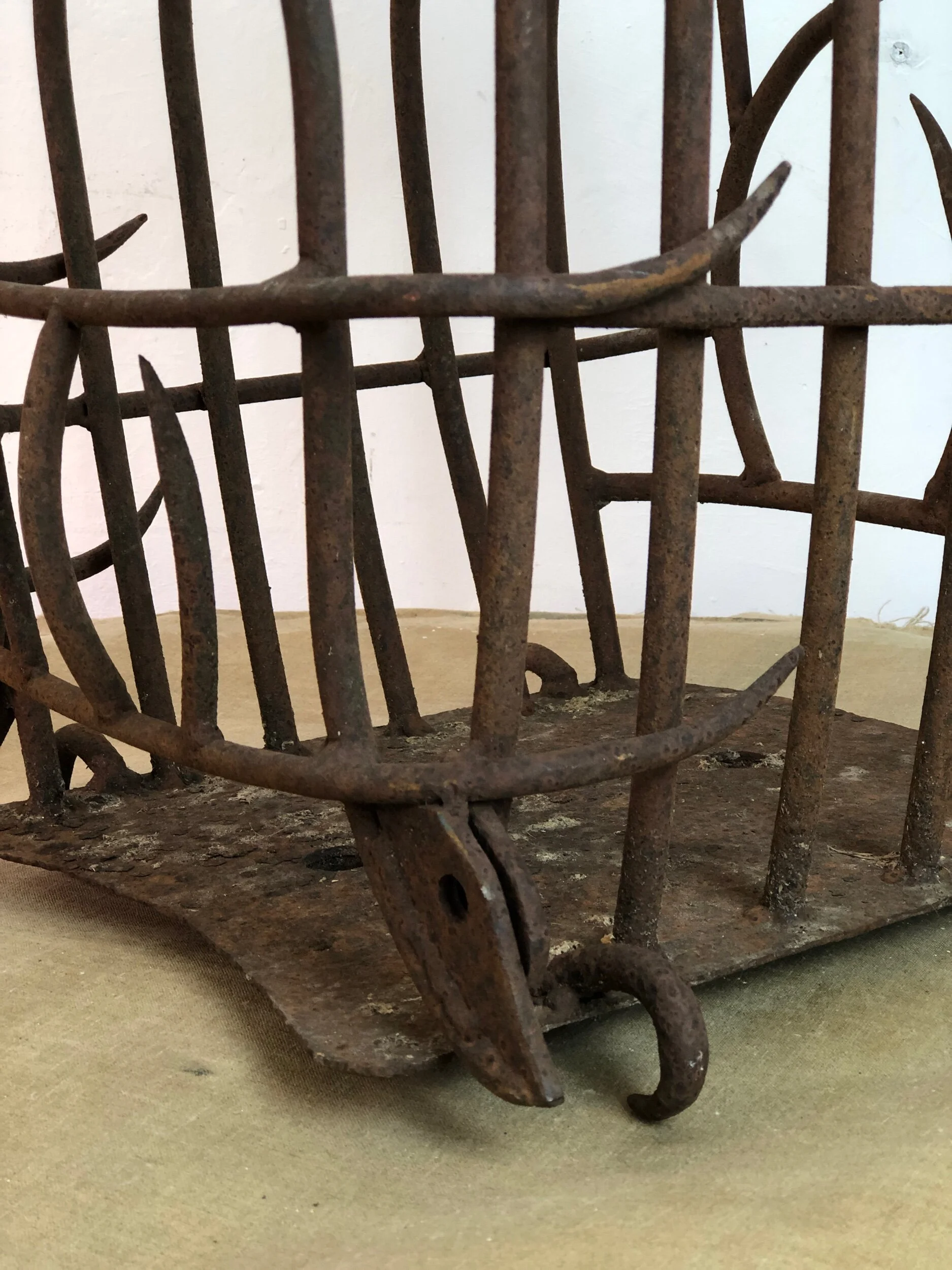 19th Century Wrought Iron Cage