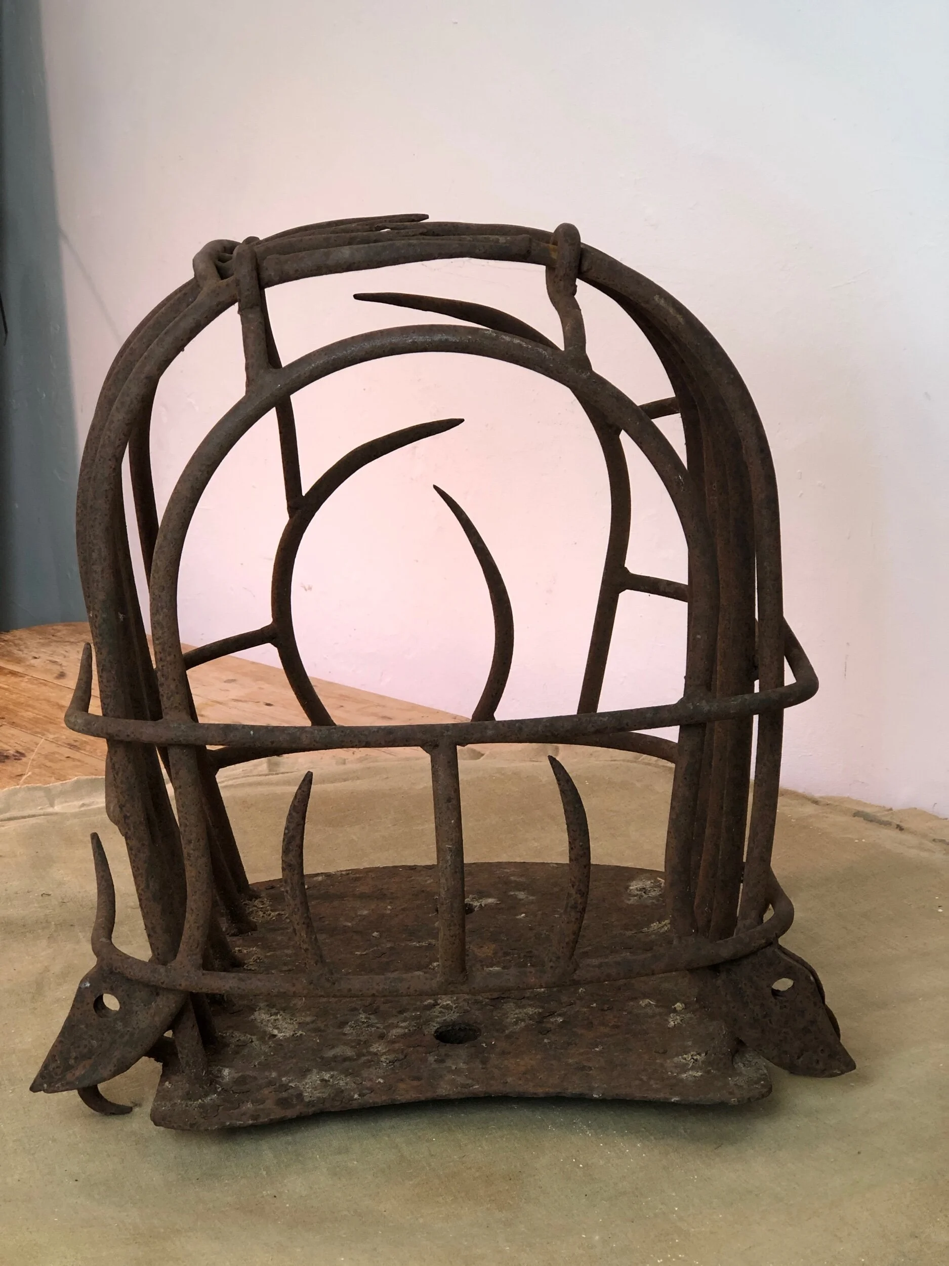 19th Century Wrought Iron Cage
