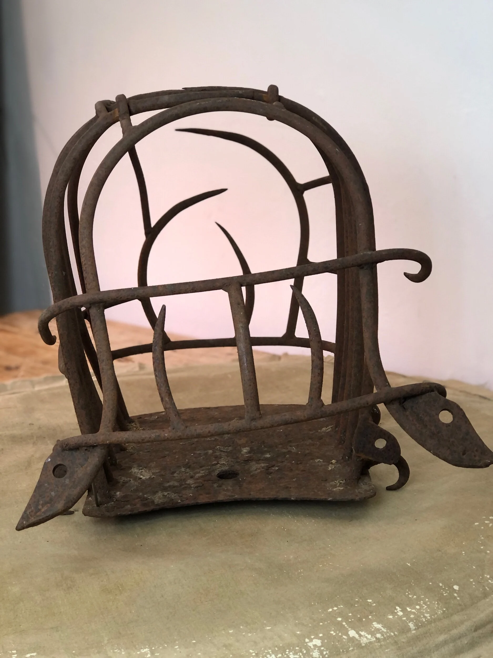 19th Century Wrought Iron Cage