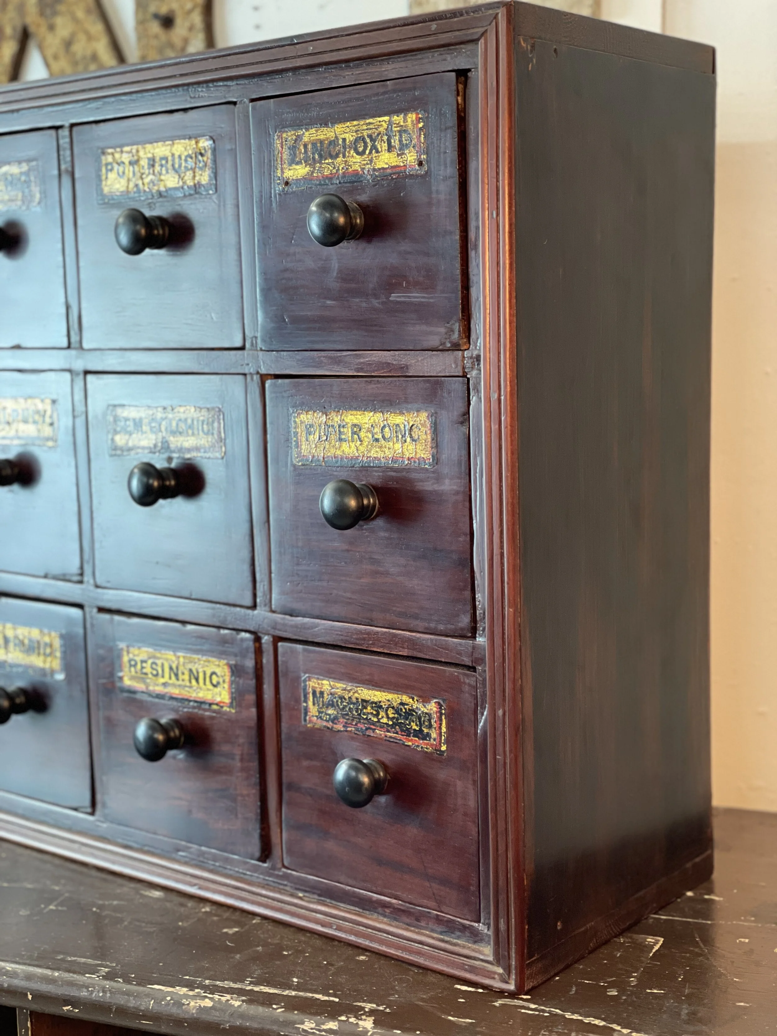 Antique Apothecary Cabinet