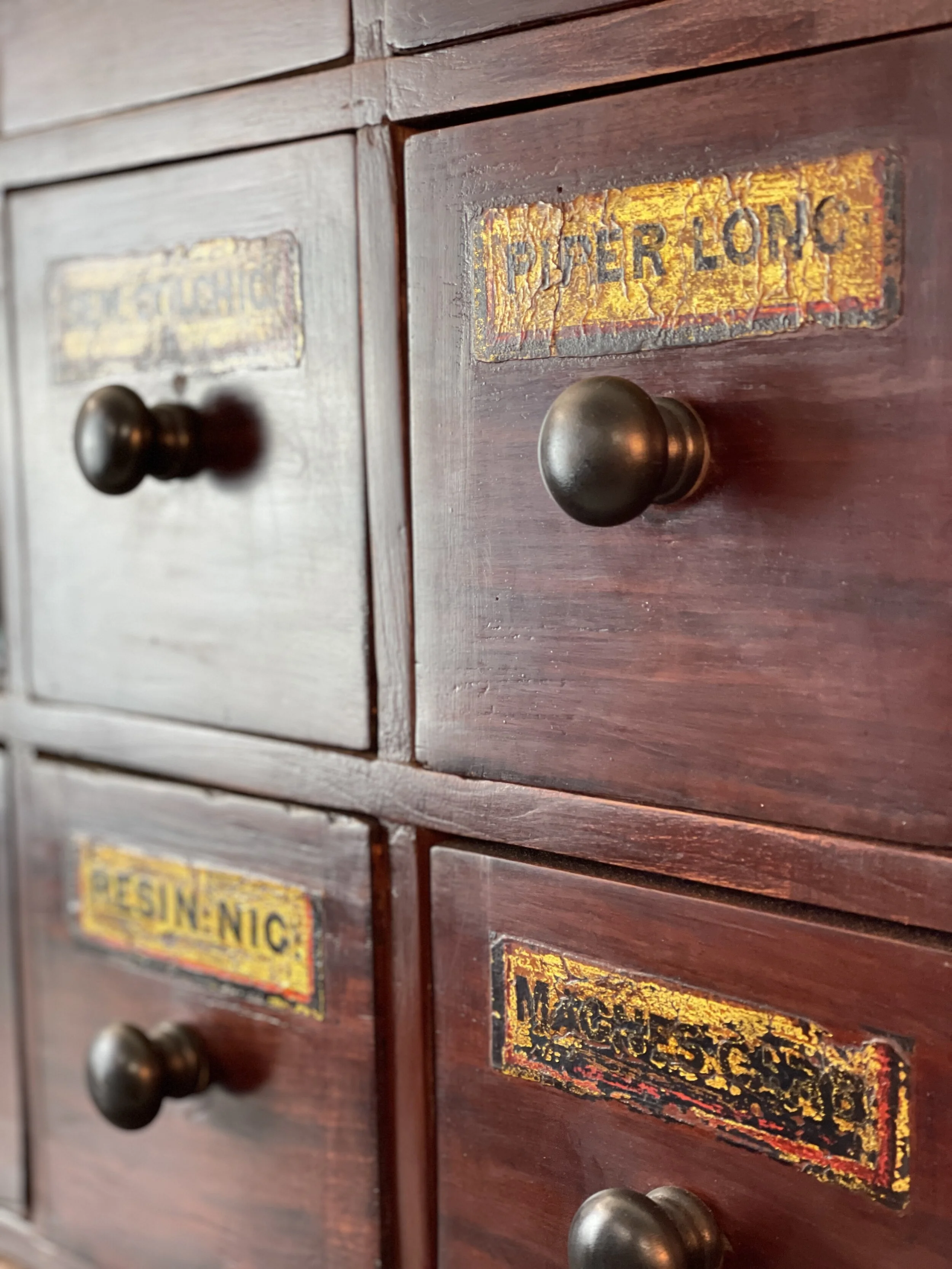 Antique Apothecary Cabinet