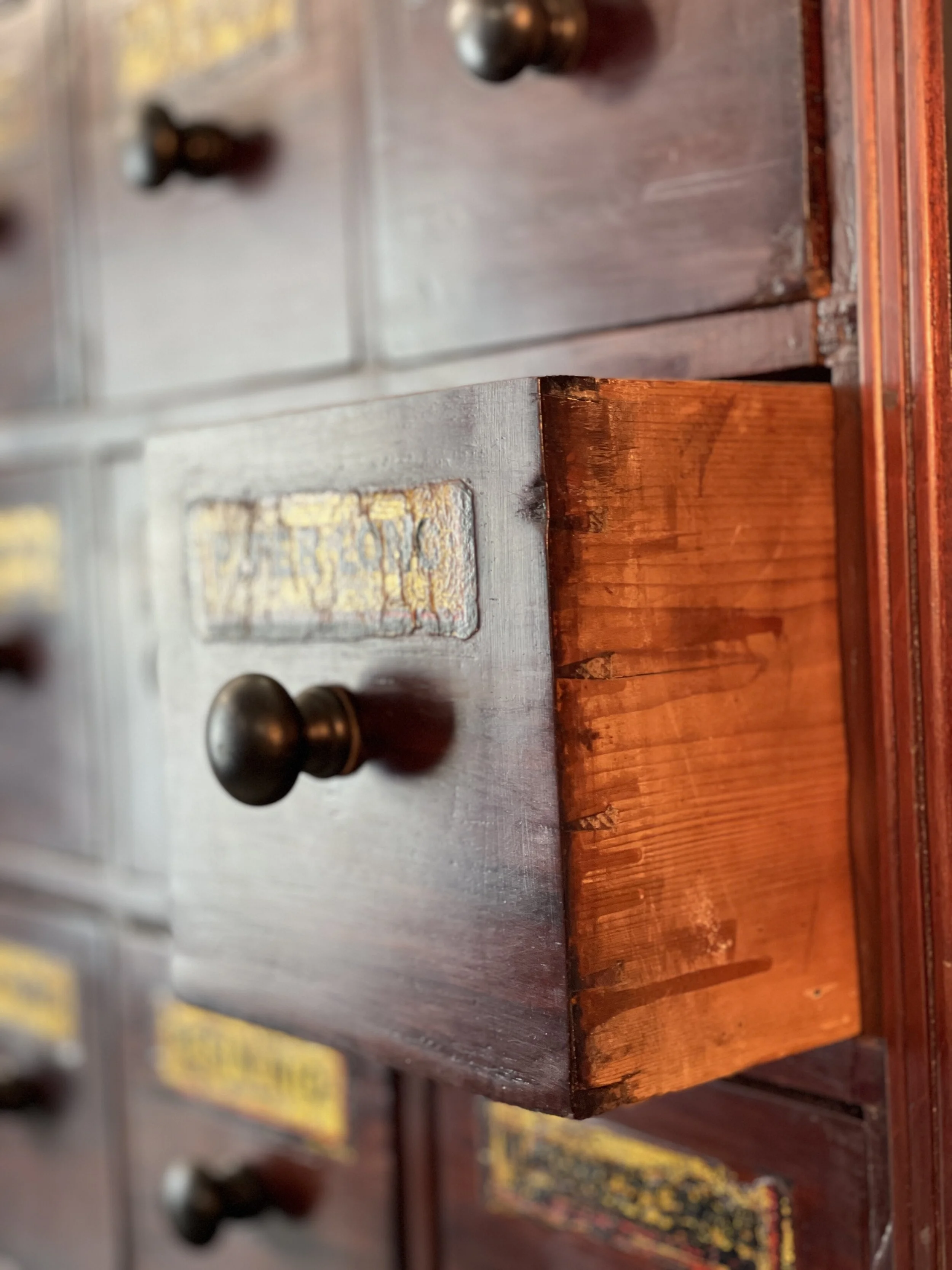 Antique Apothecary Cabinet