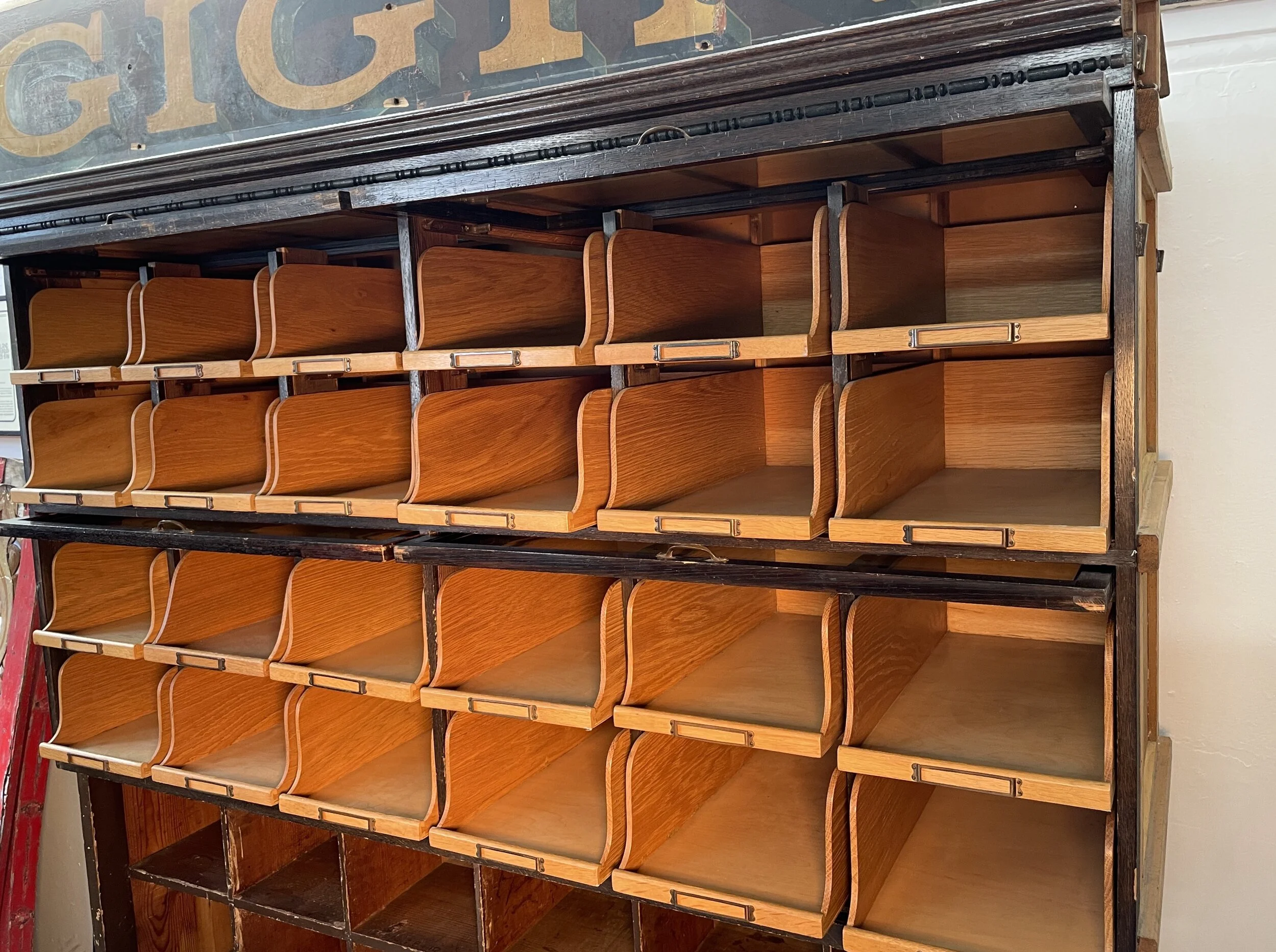 shopfitting unit by Frederick Sage &amp; Co