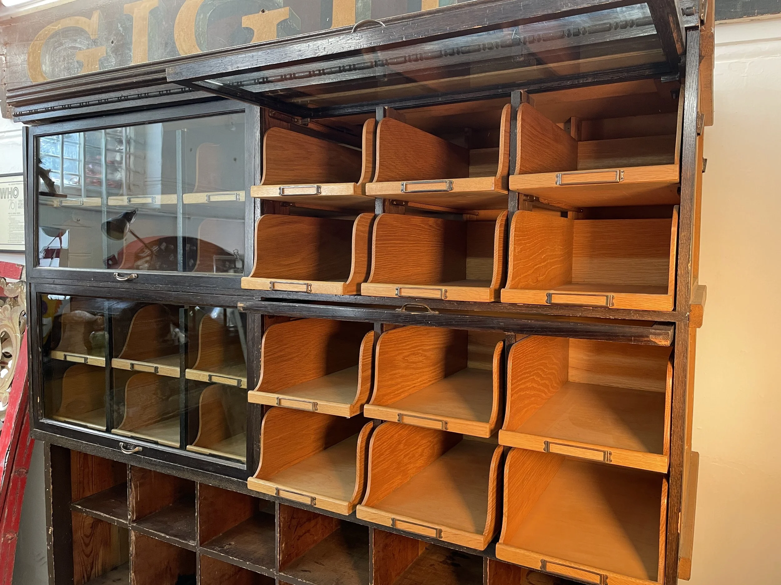 shopfitting unit by Frederick Sage &amp; Co