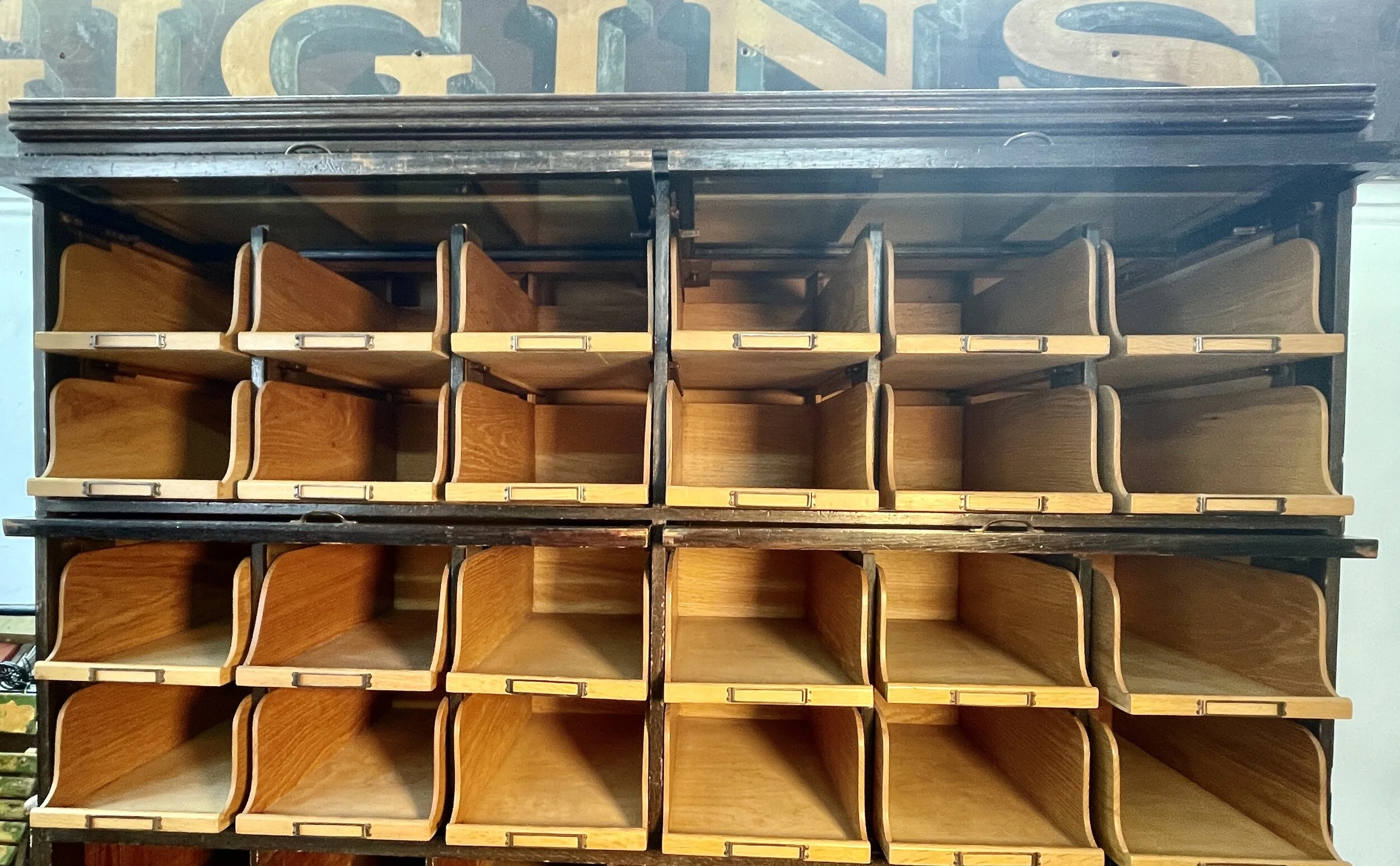 shopfitting unit by Frederick Sage &amp; Co