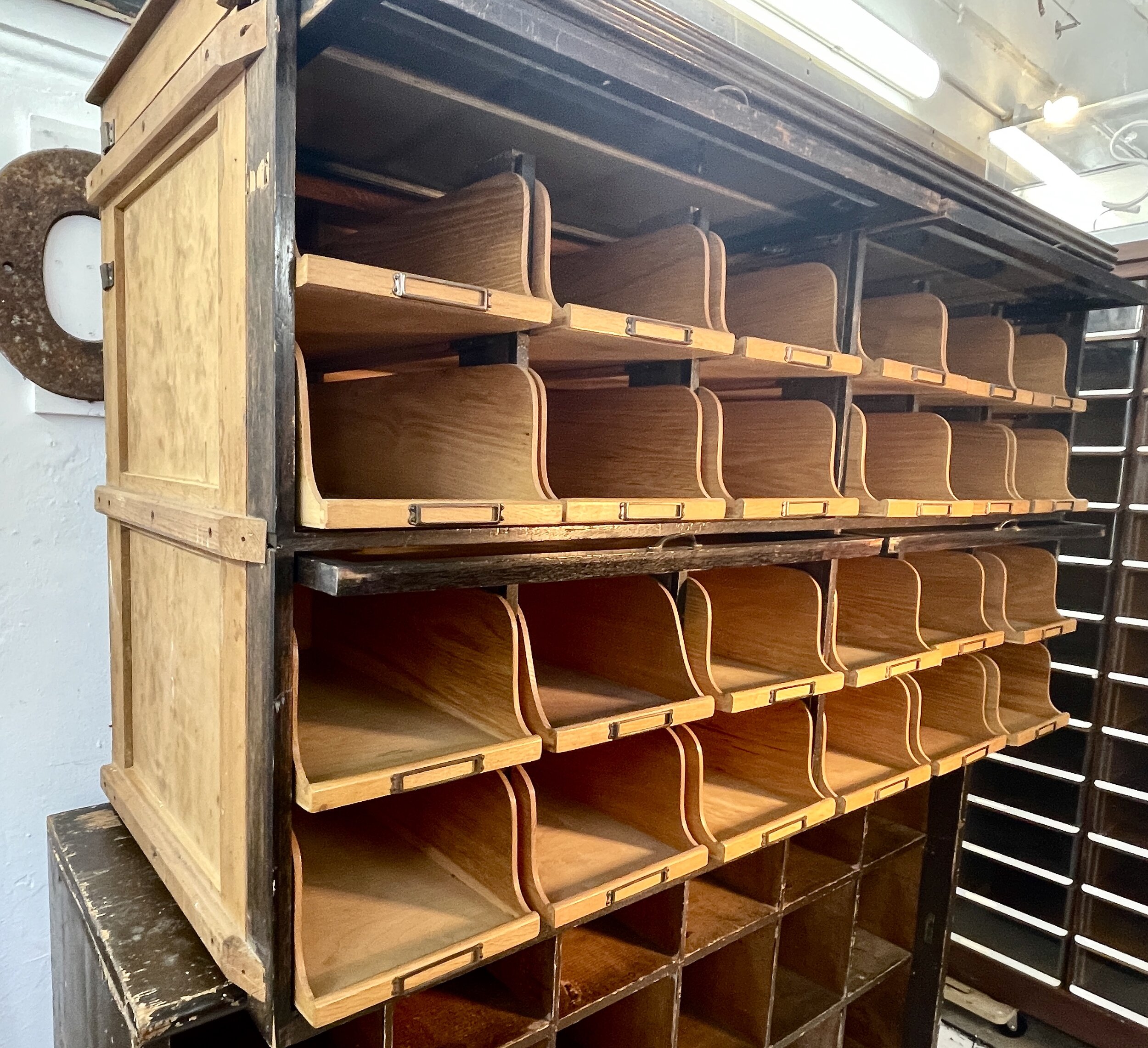 shopfitting unit by Frederick Sage &amp; Co