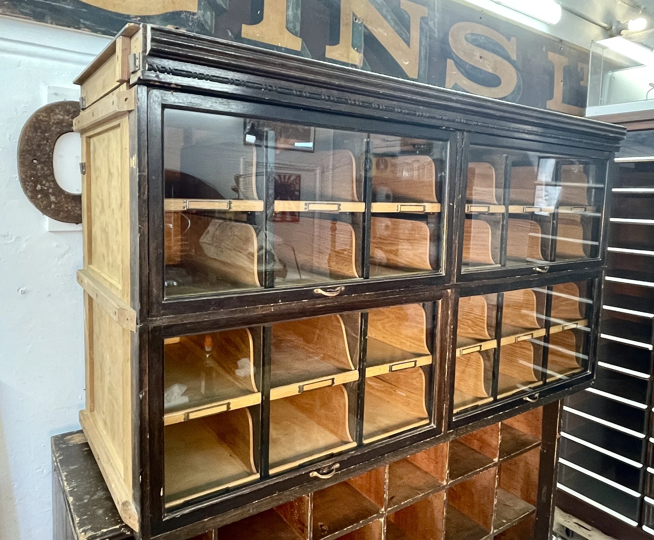 shopfitting unit by Frederick Sage &amp; Co