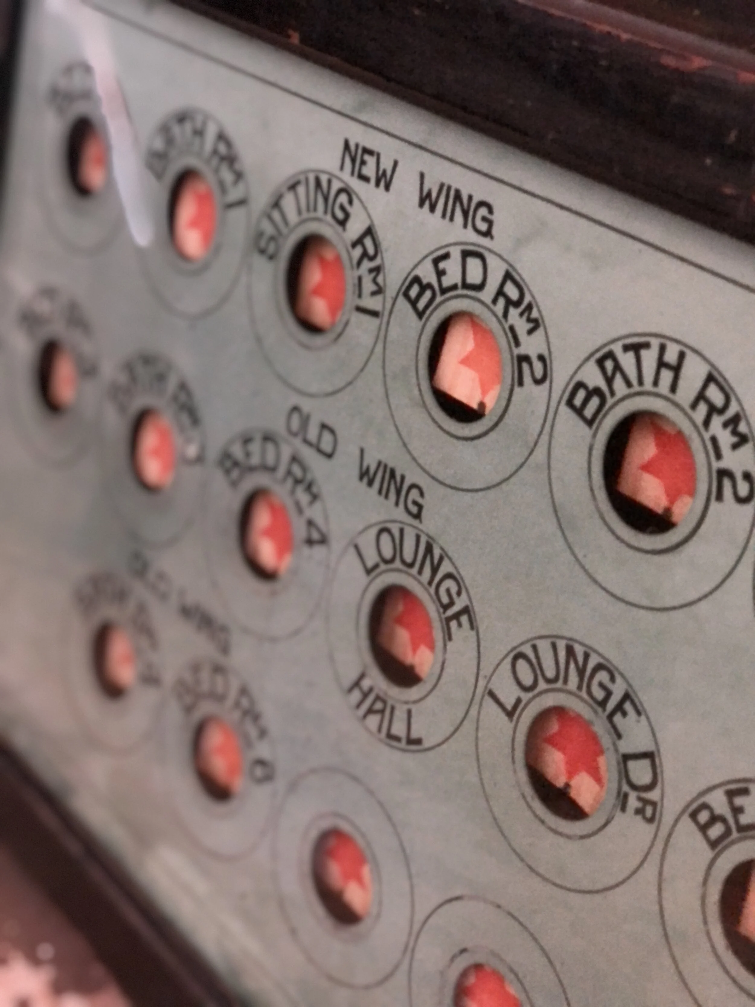Edwardian Servants Indicator Board