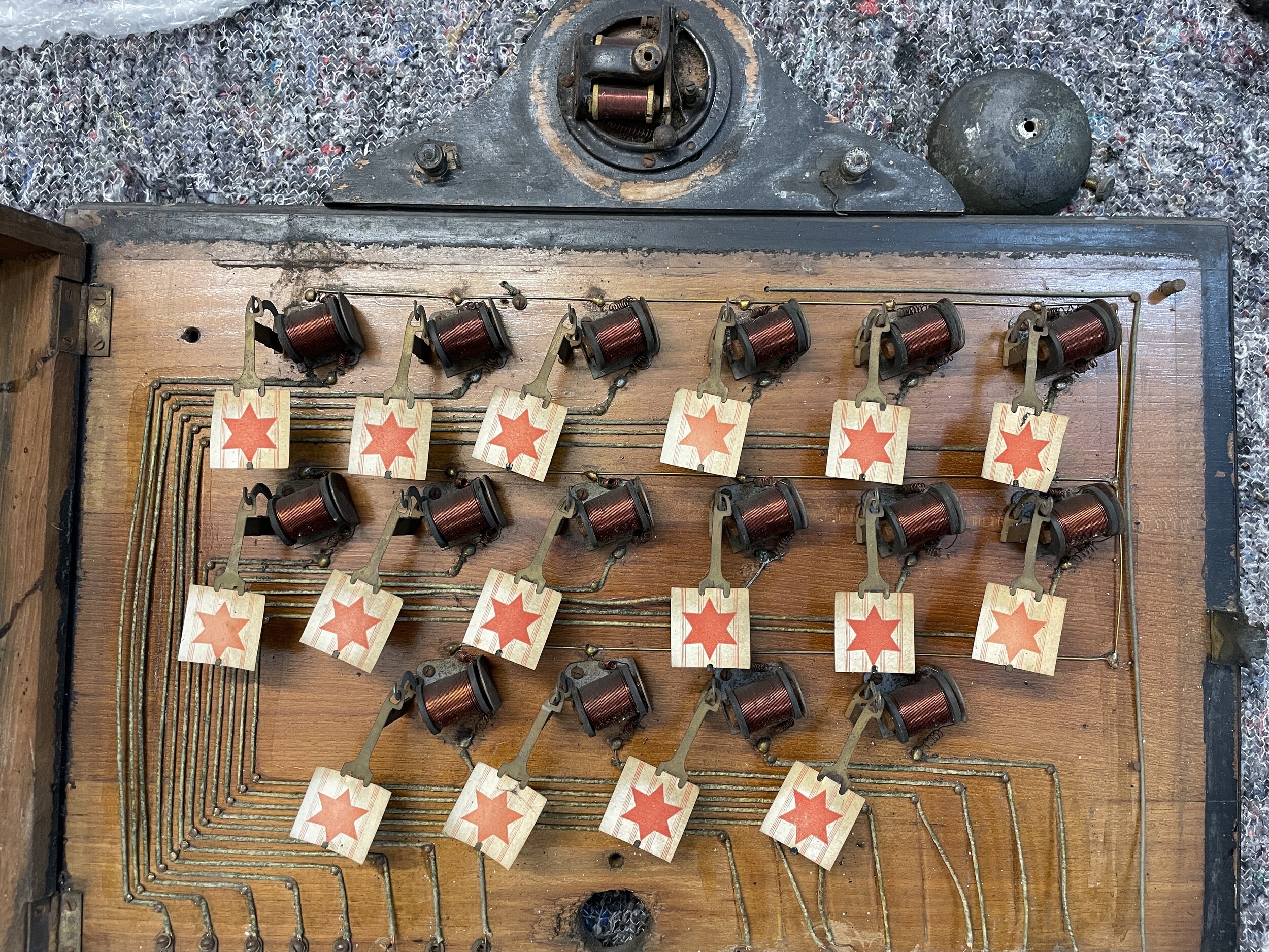 Edwardian Servants Indicator Board