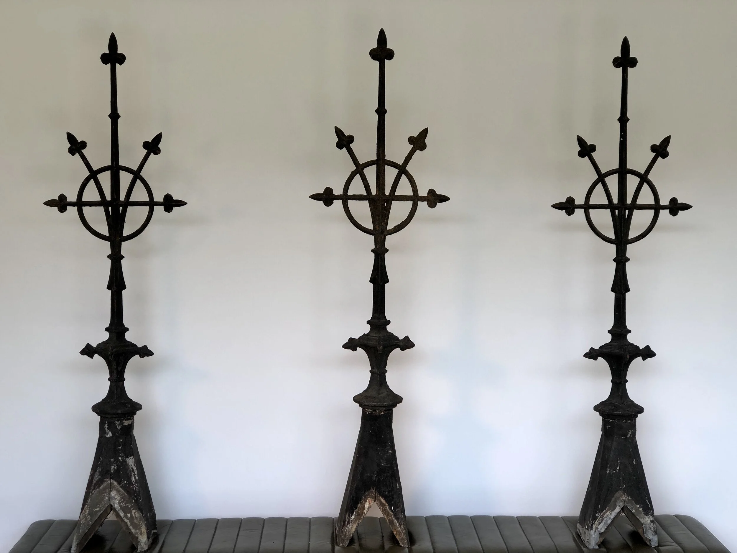 Victorian Cast Iron Finials