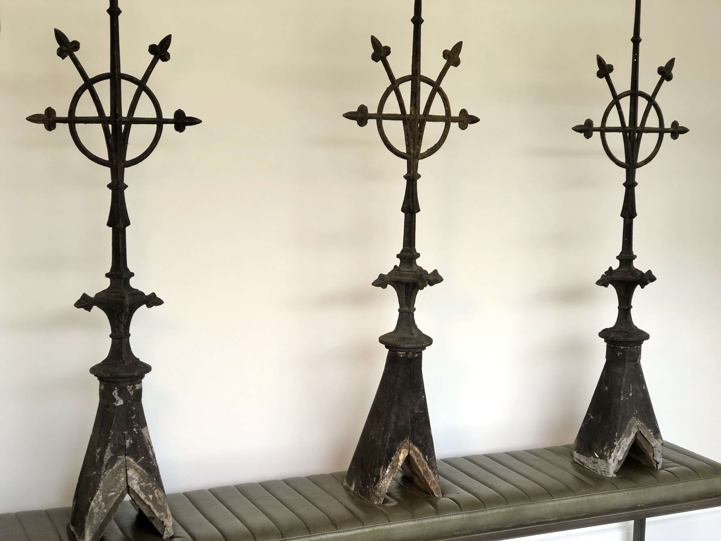 Victorian Cast Iron Finials