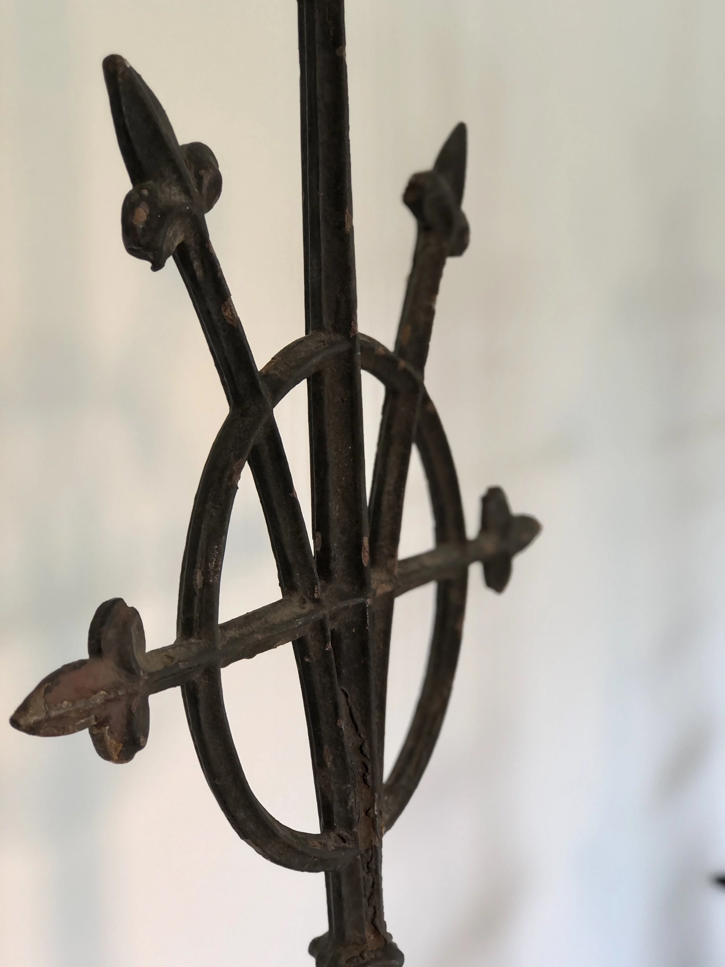 Victorian Cast Iron Finials