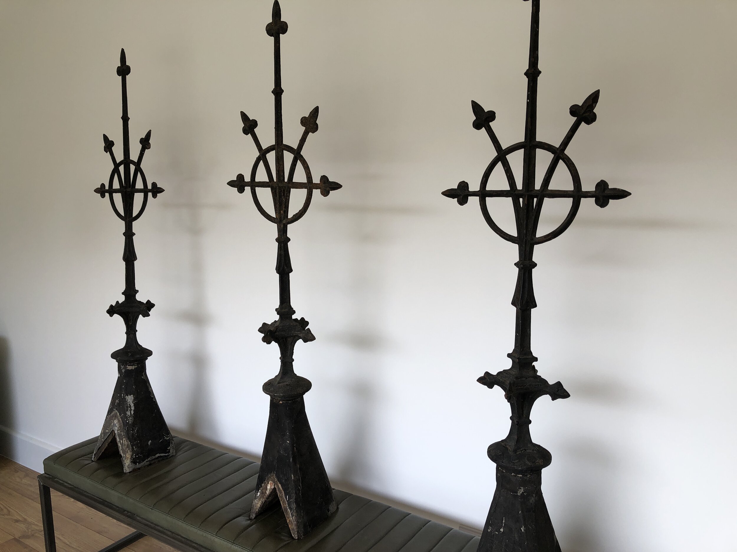 Victorian Cast Iron Finials