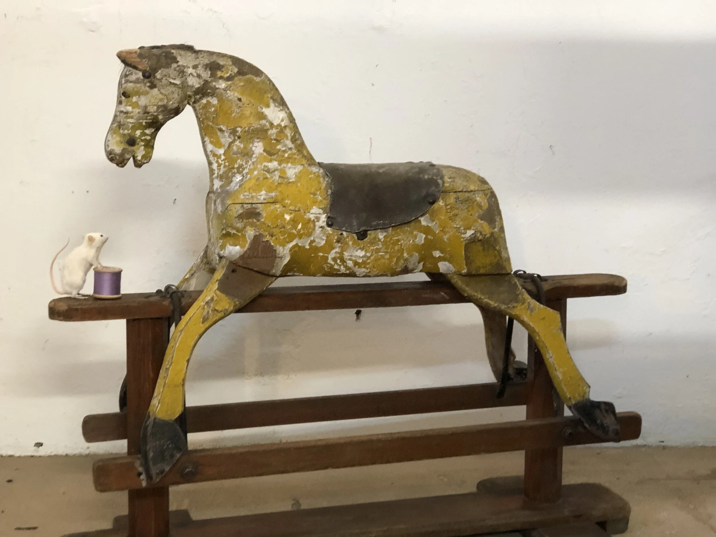 French Display Rocking Horse