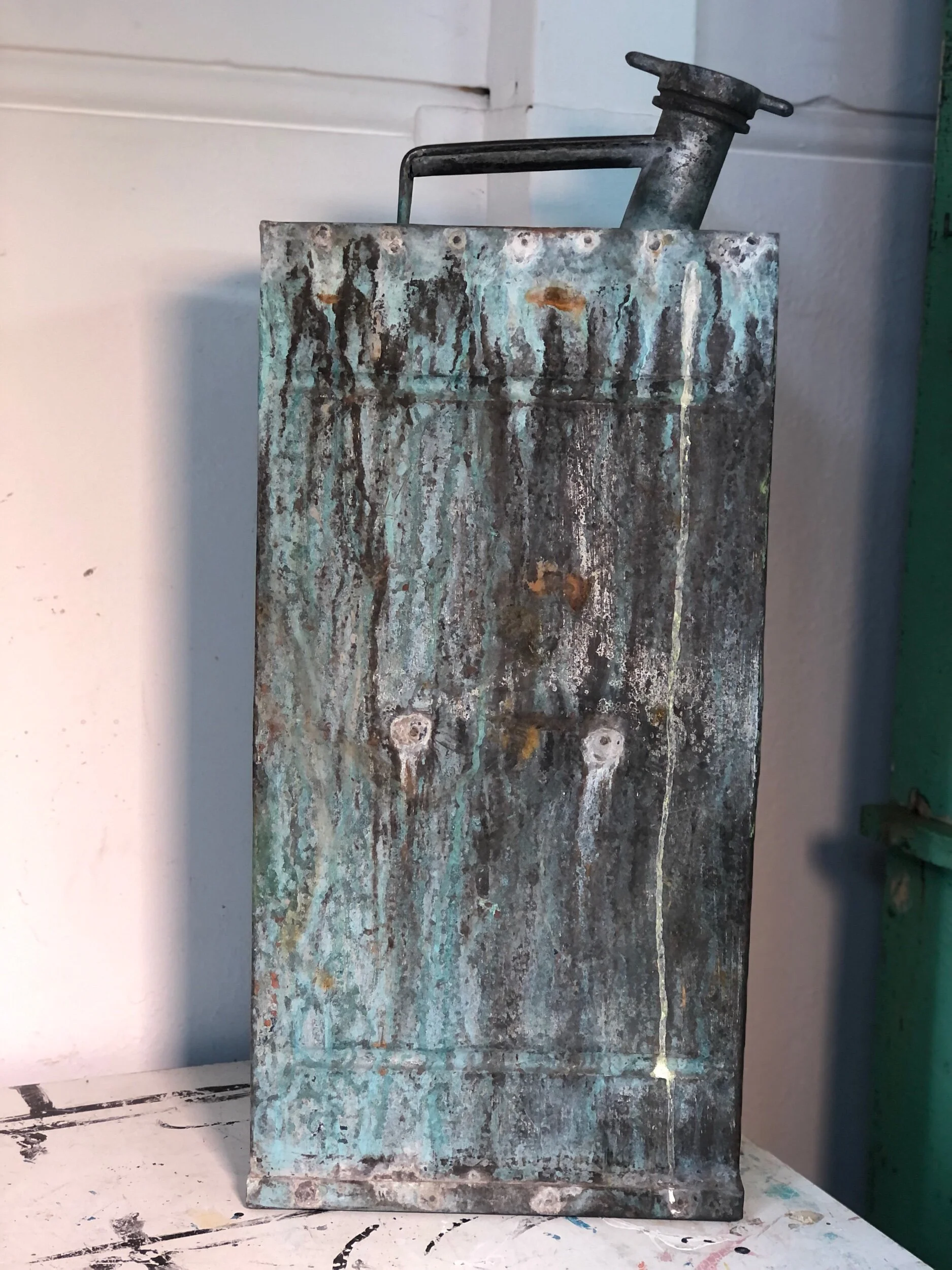  French Copper Can