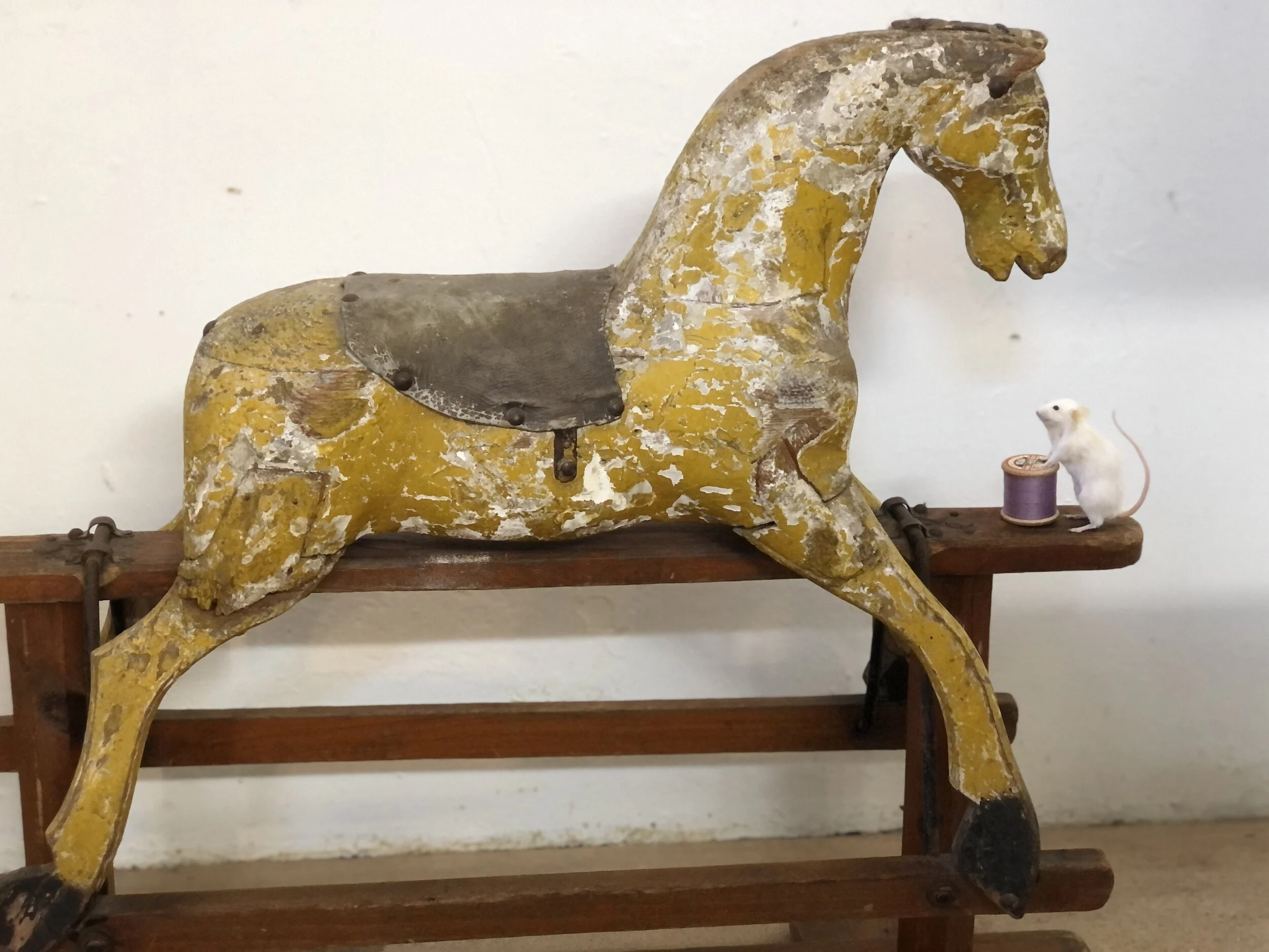French Nursery Rocking Horse