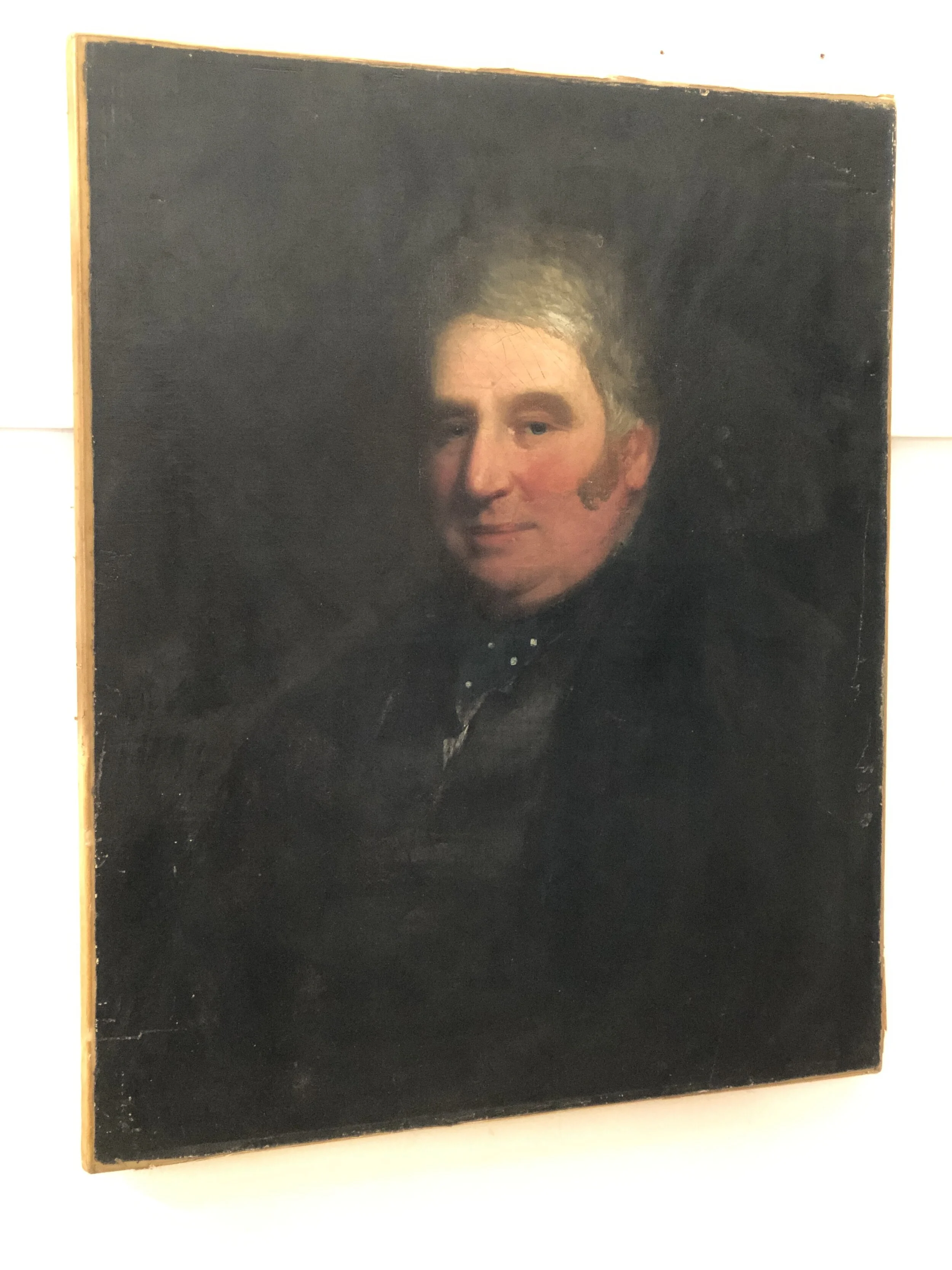 Gentleman Portrait Oil On Canvas