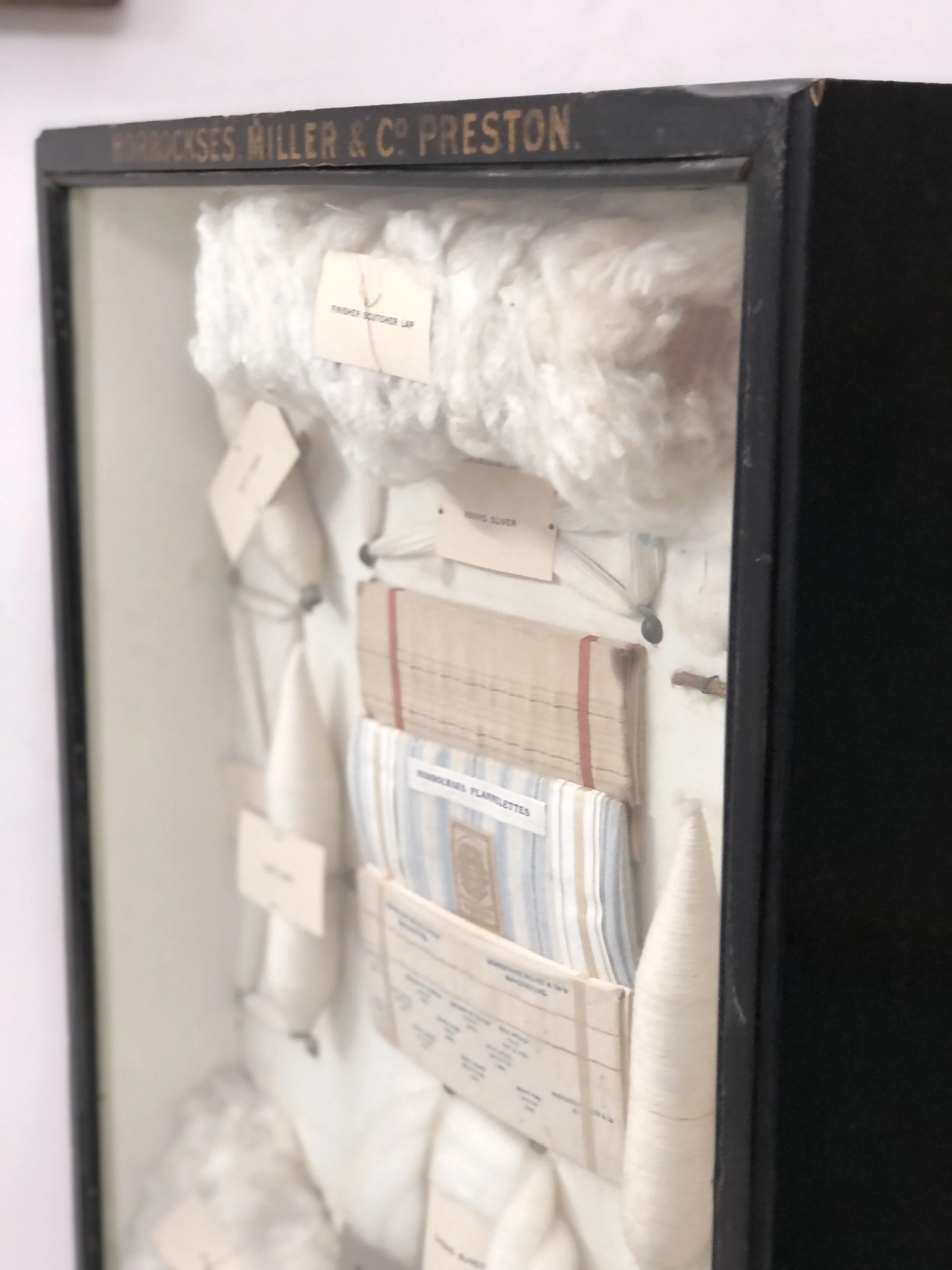 Early 20th Century Trade Sampler Case