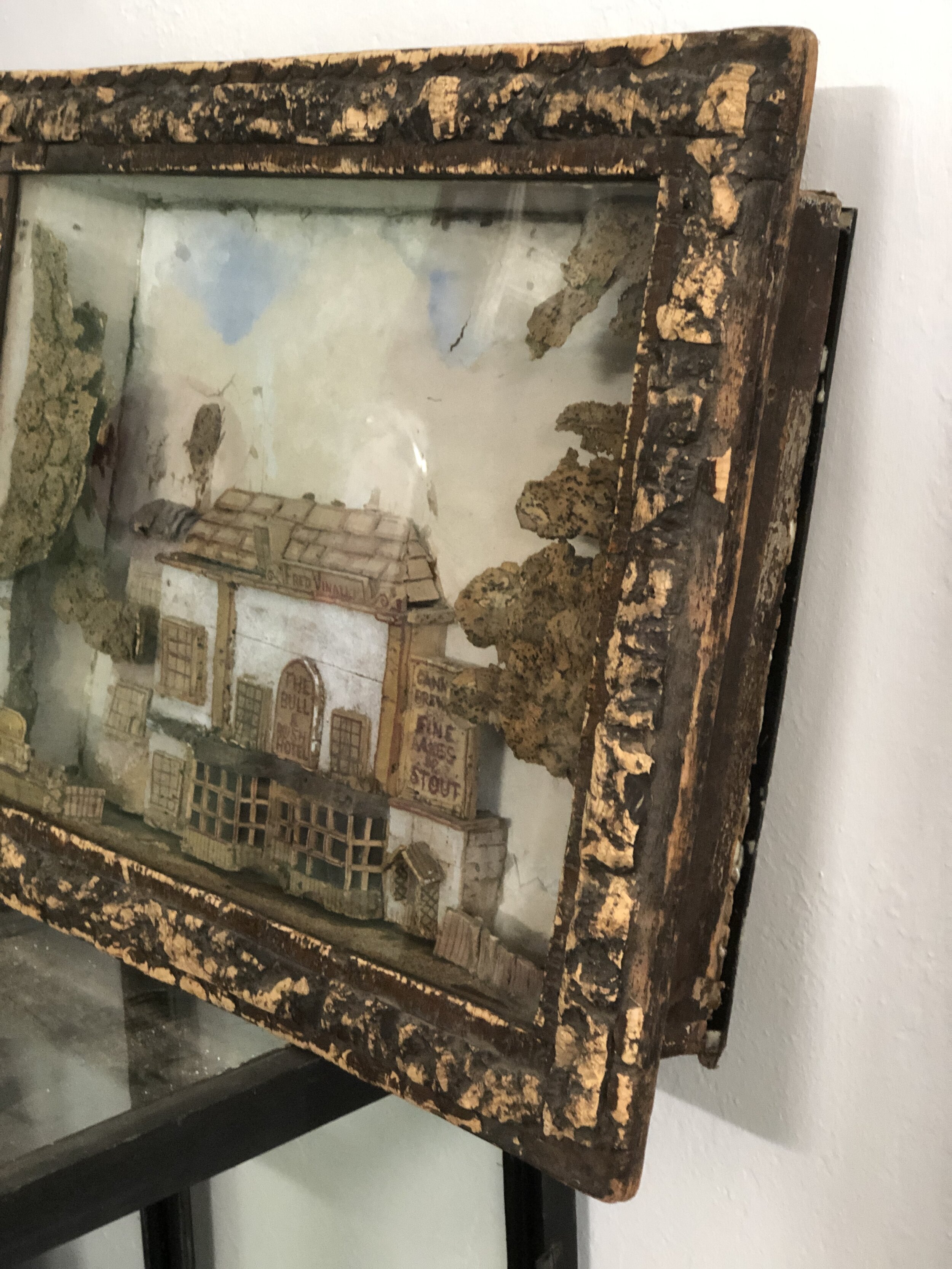 Naive Vintage Cork Diorama