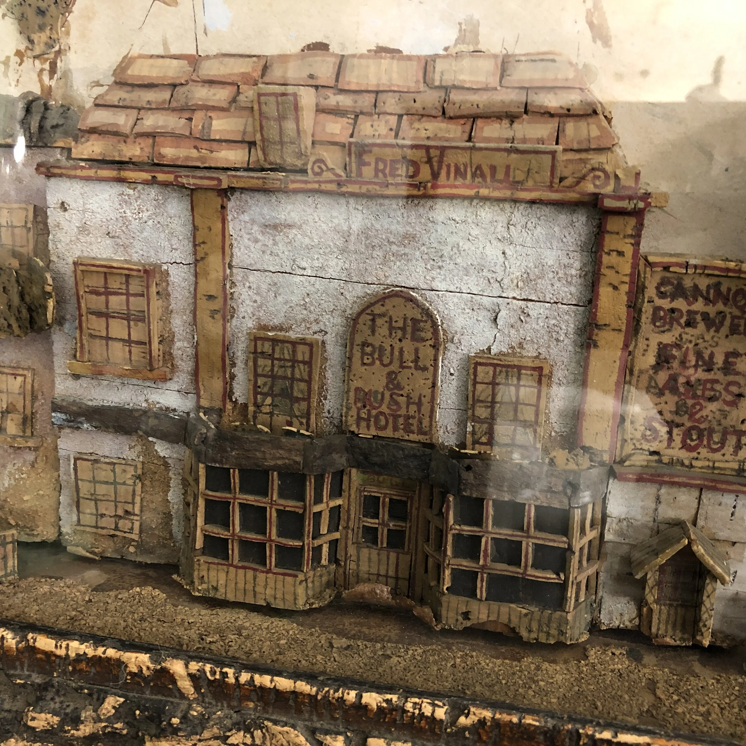 Naive Vintage Cork Diorama