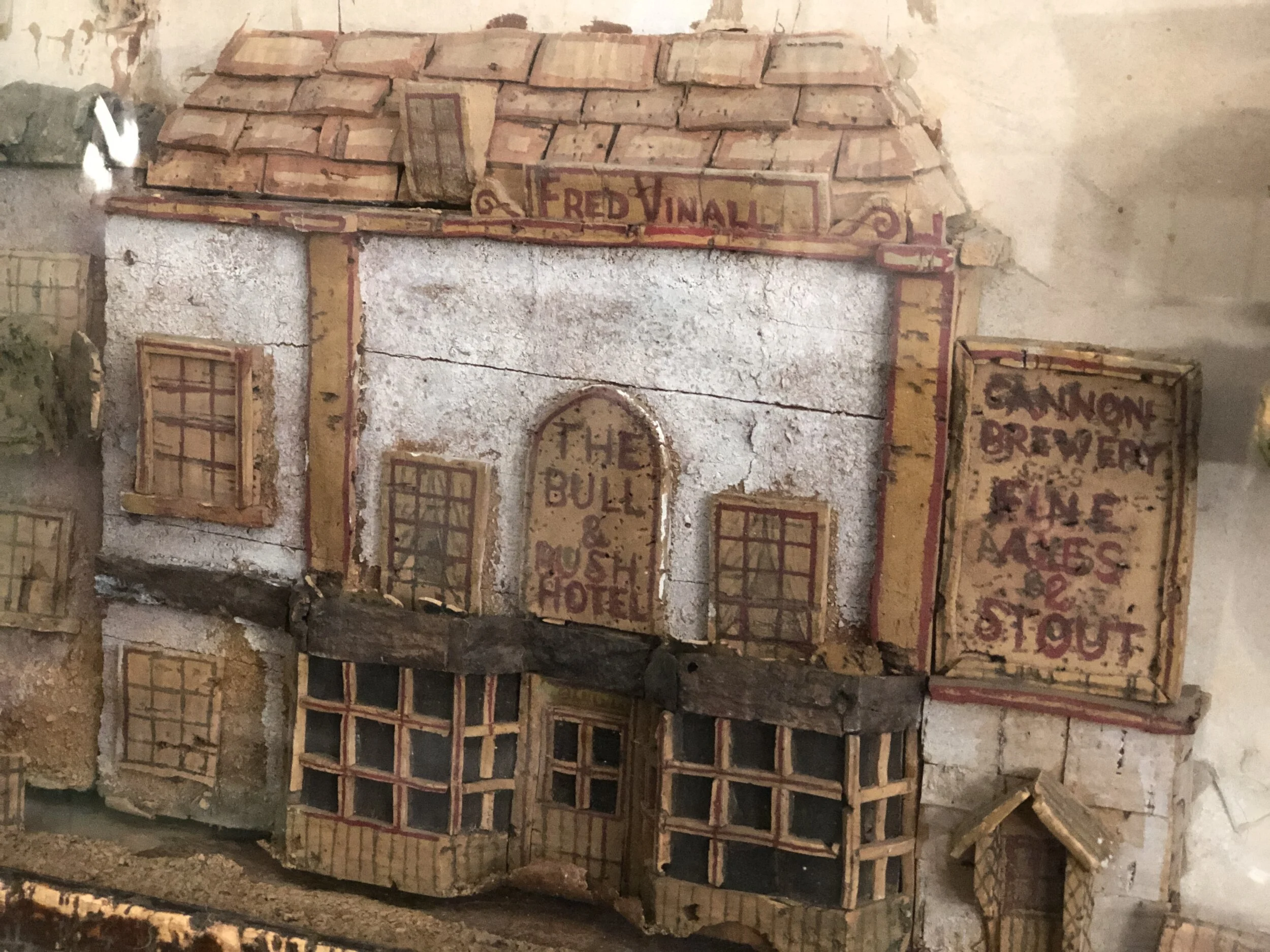 Naive Vintage Cork Diorama