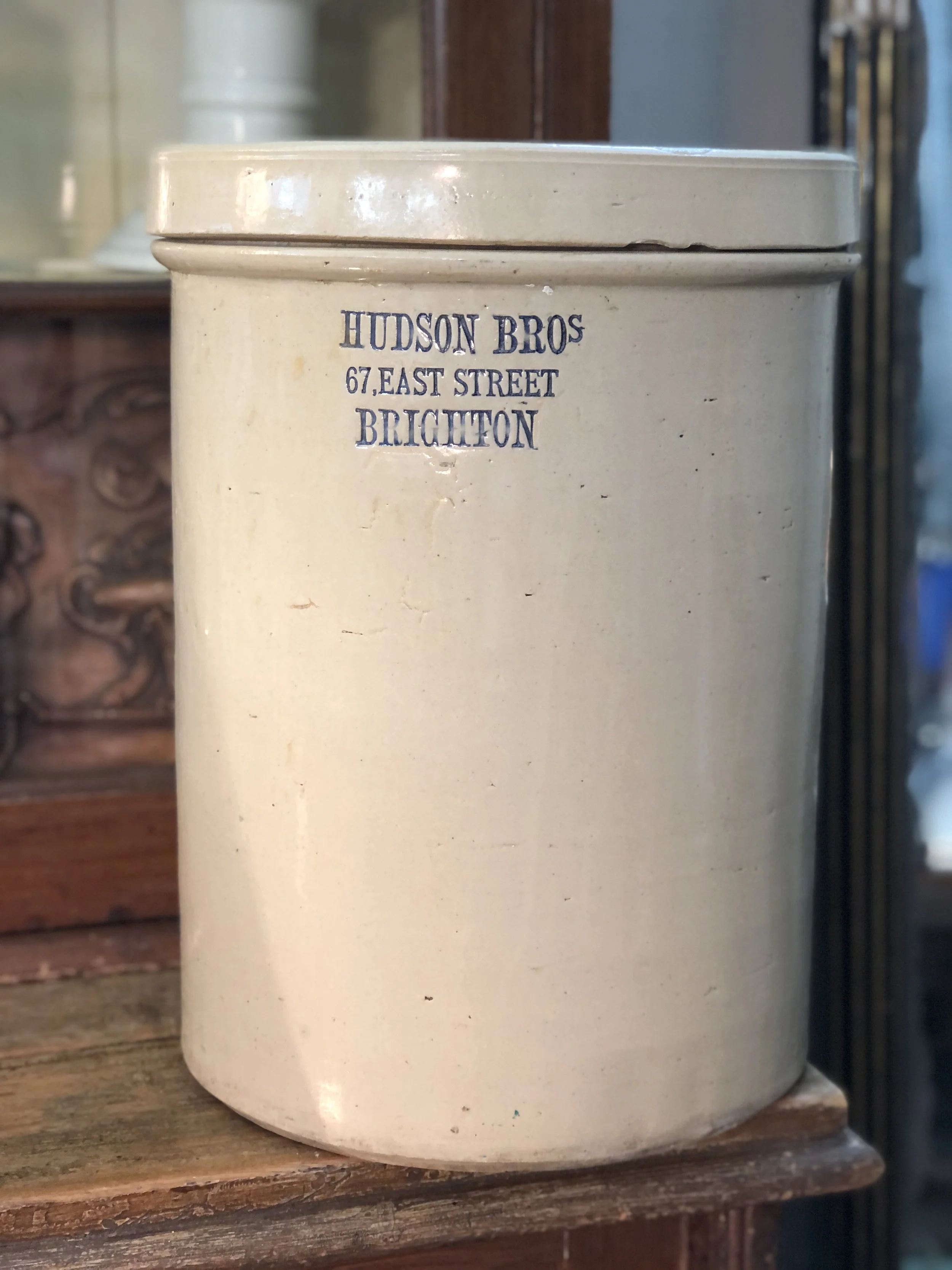 Antique Stoneware Crock