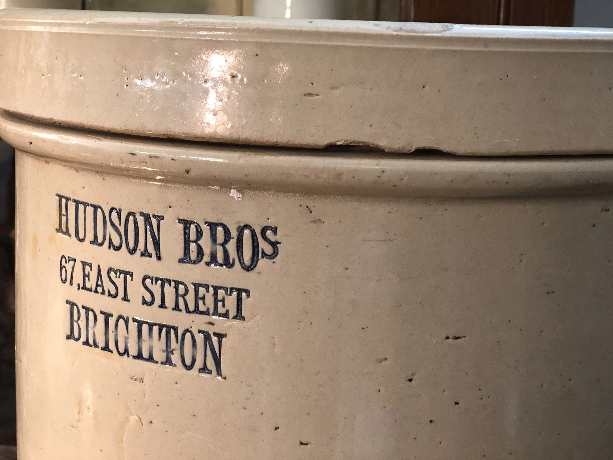 Antique Stoneware Crock