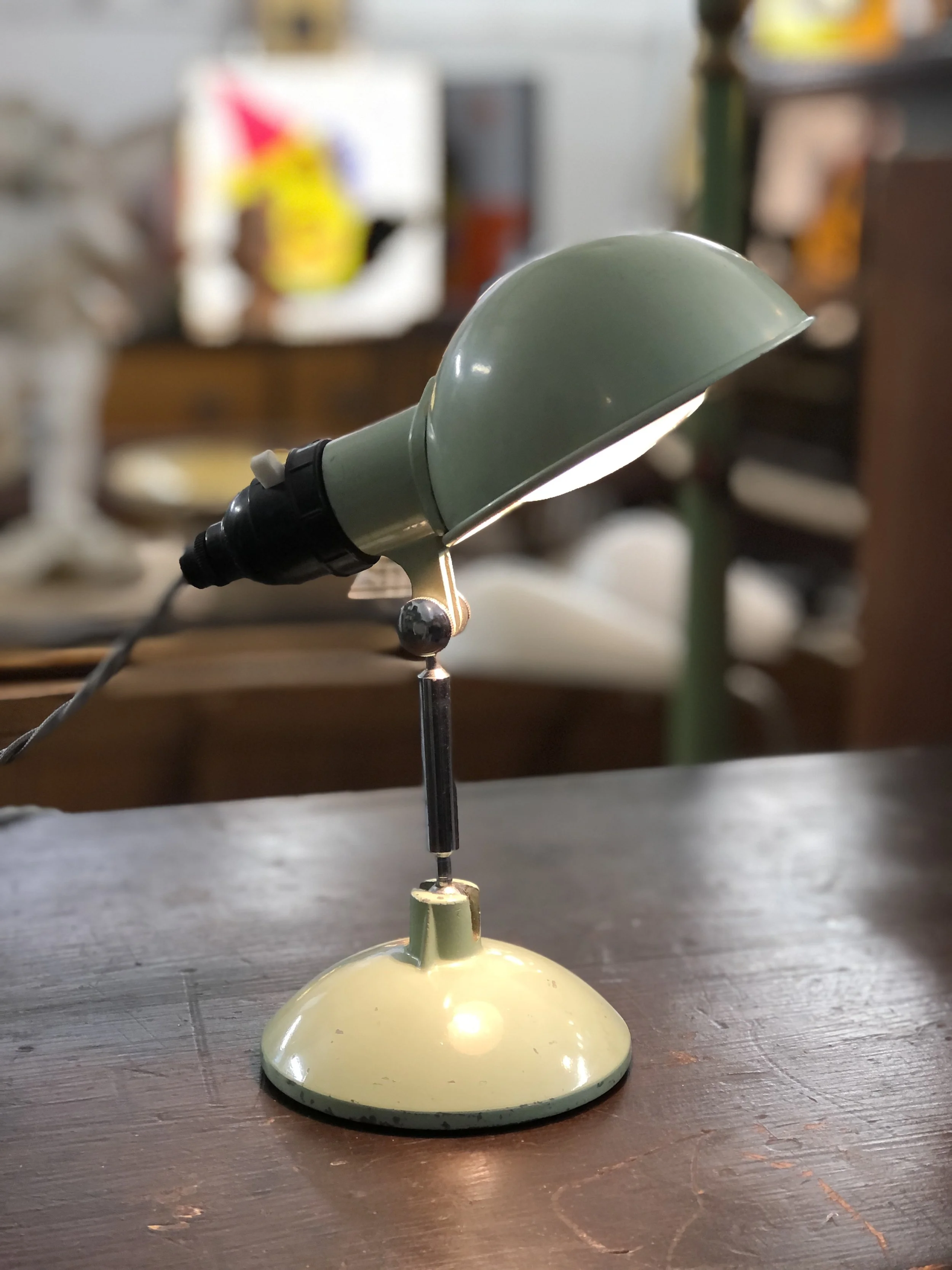 Metek Travel Lamp 1930s