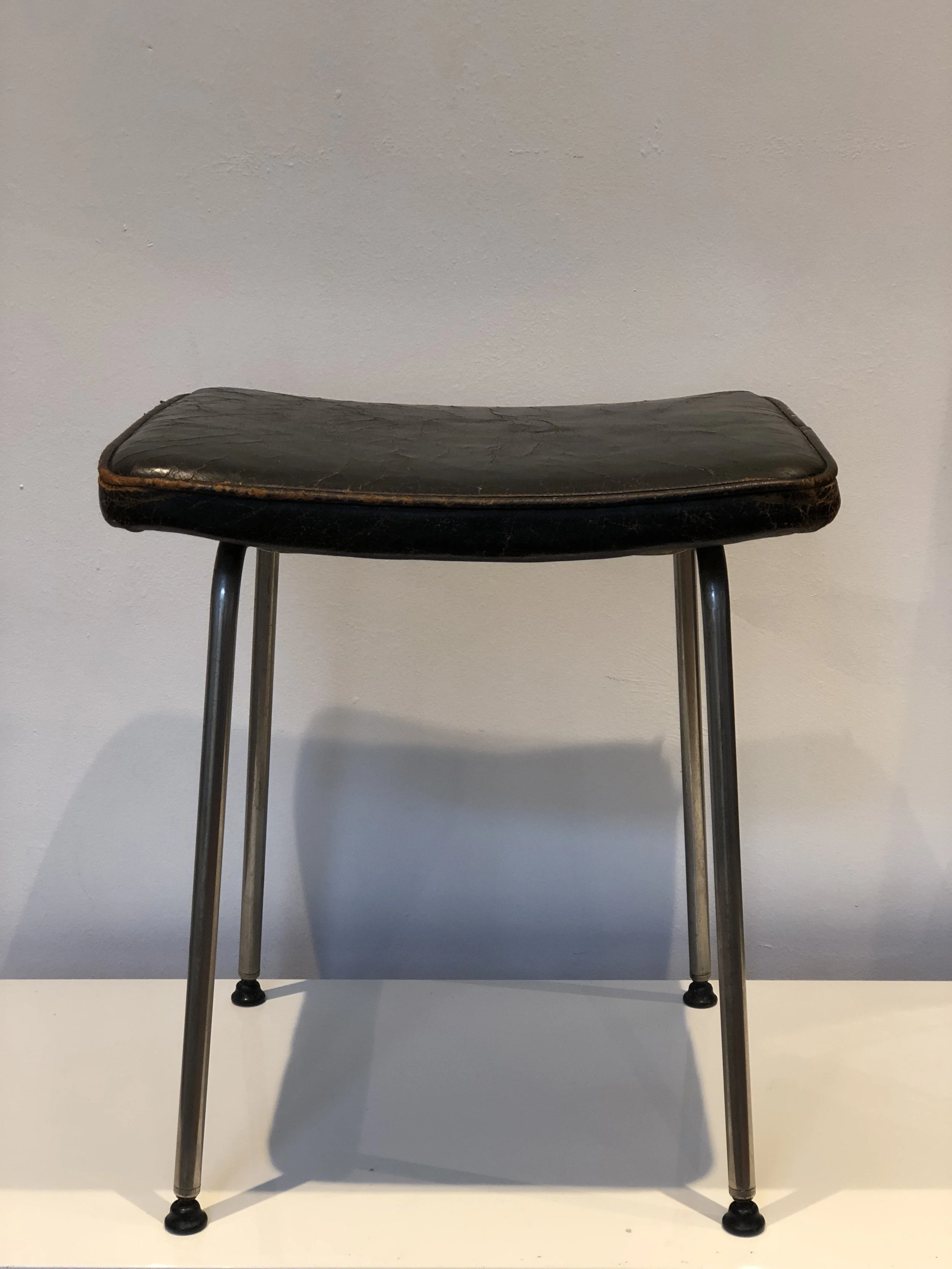 1950s Stag Furniture Stool by John &amp; Sylvia Reid