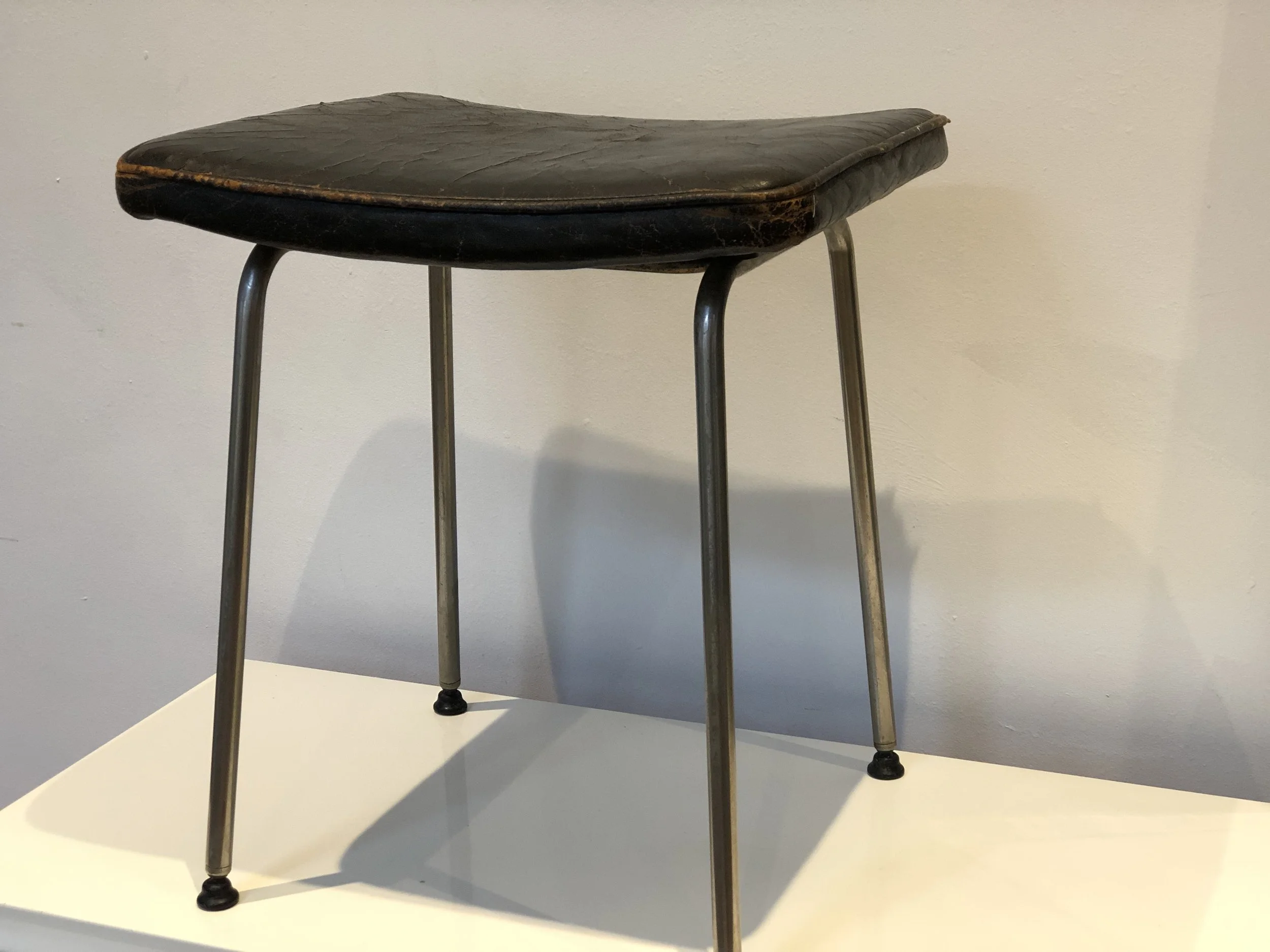 1950s Stag Furniture Stool by John &amp; Sylvia Reid