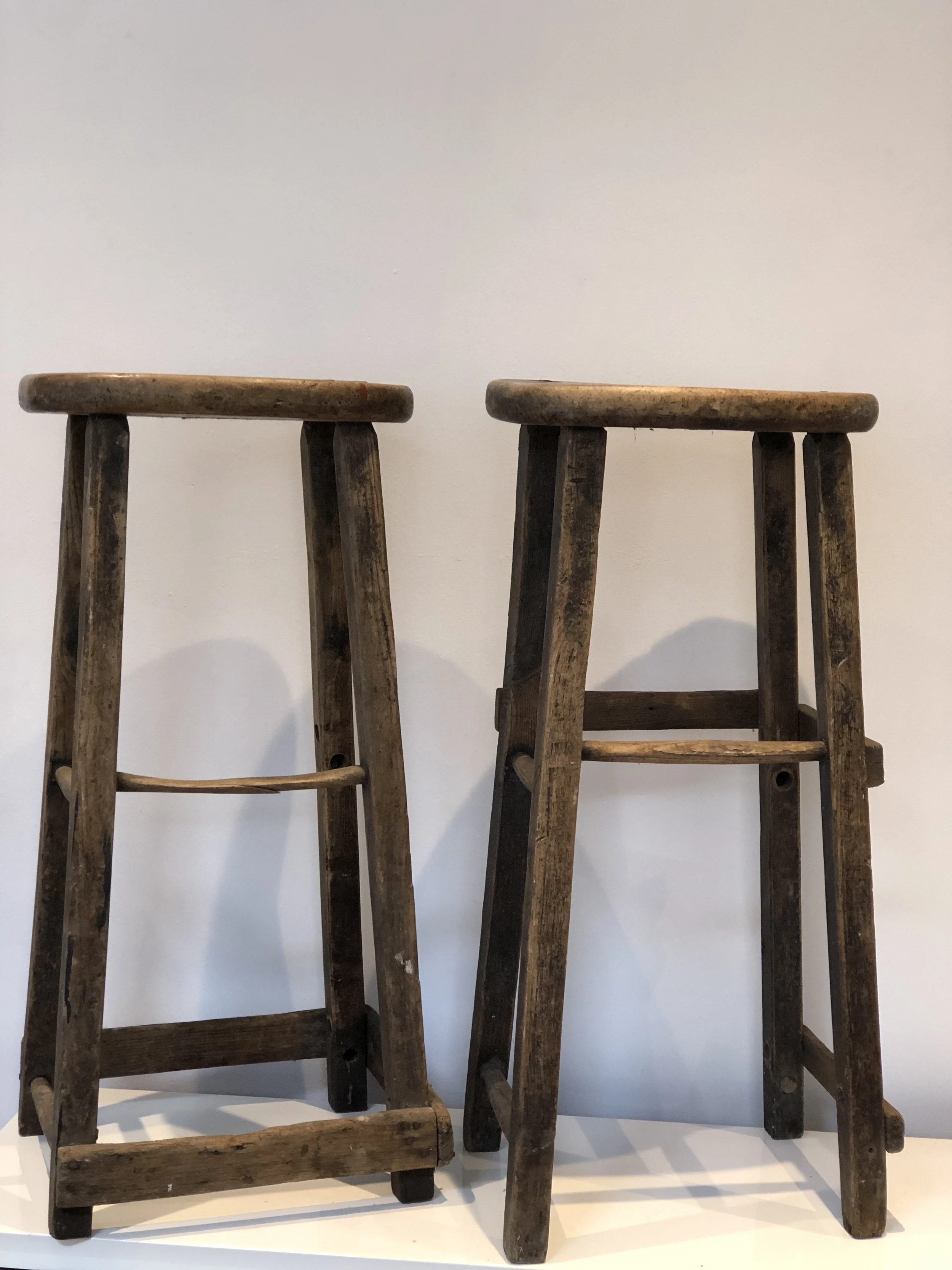 Pair of  Cotswolds School Stools