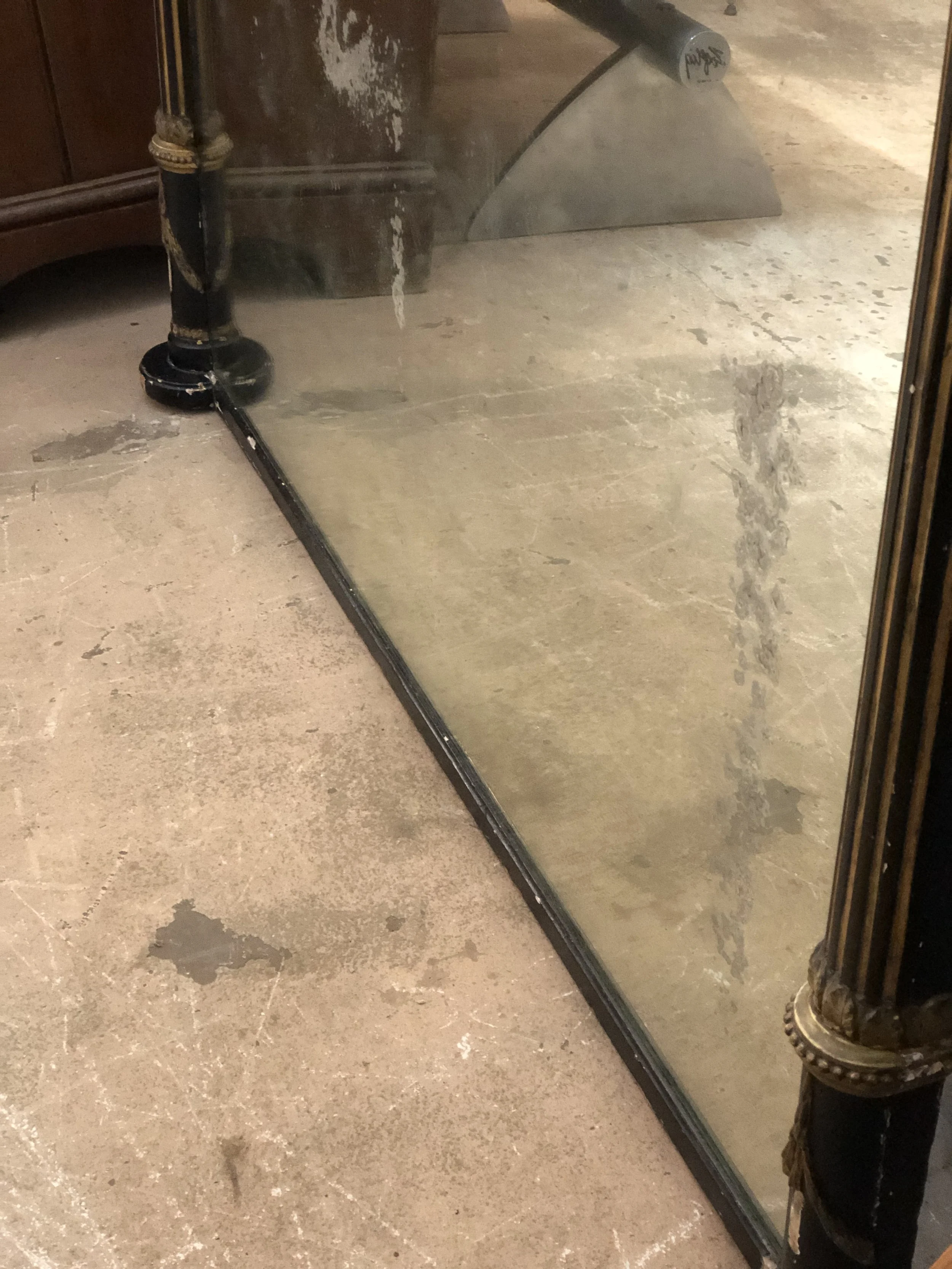 Large Late Victorian Mirror