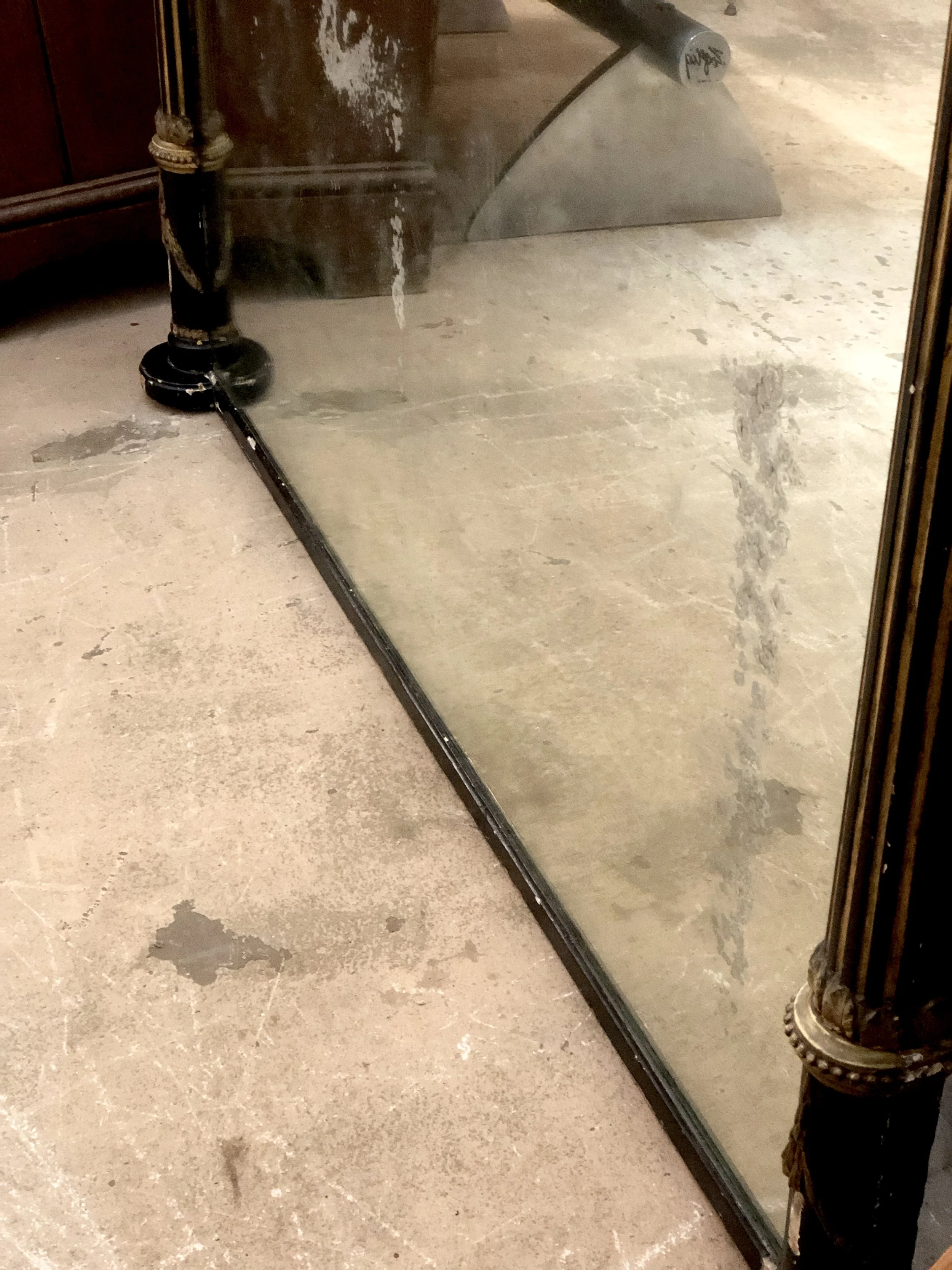 Large Late Victorian Mirror