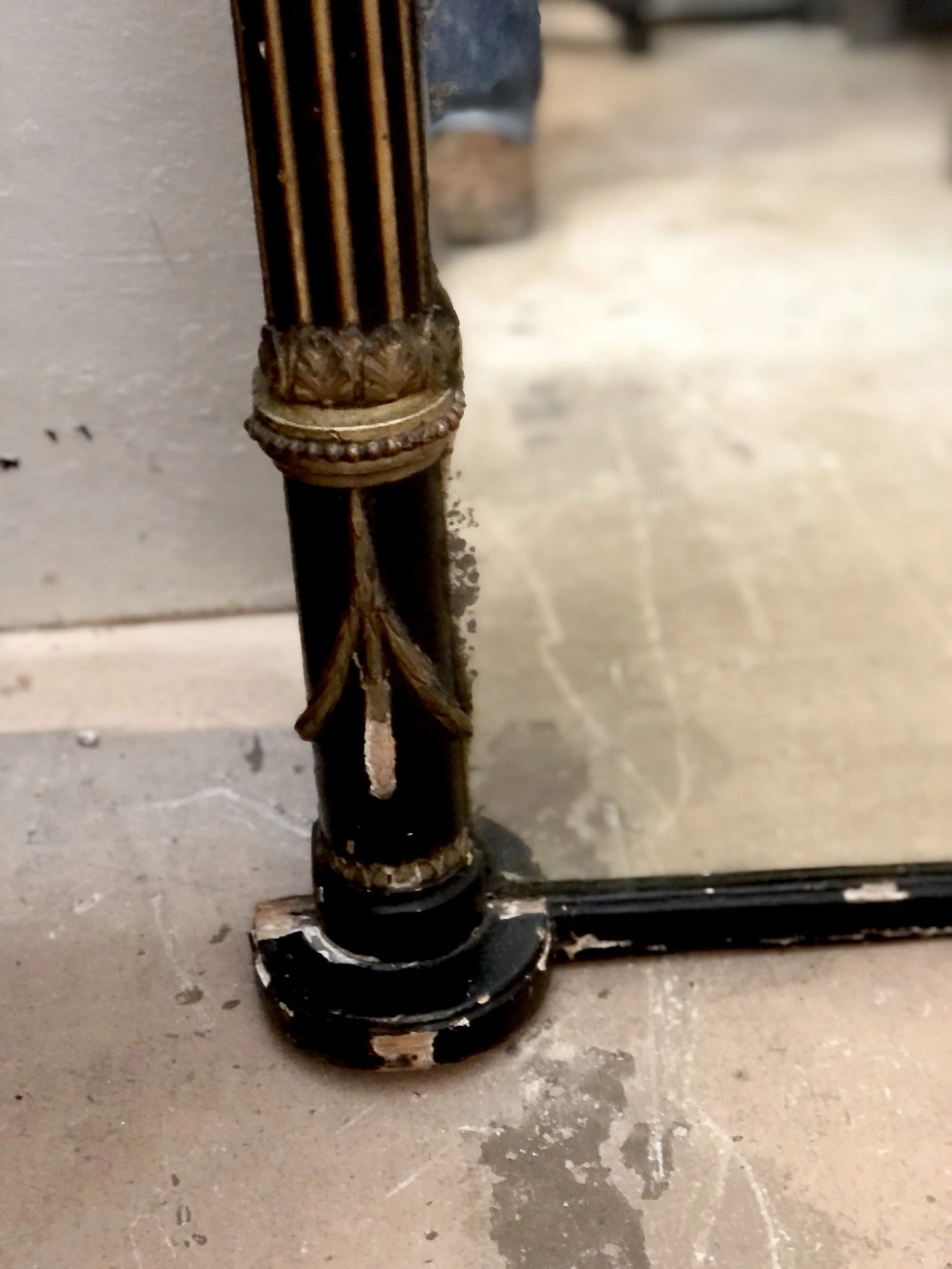 Large Late Victorian Mirror
