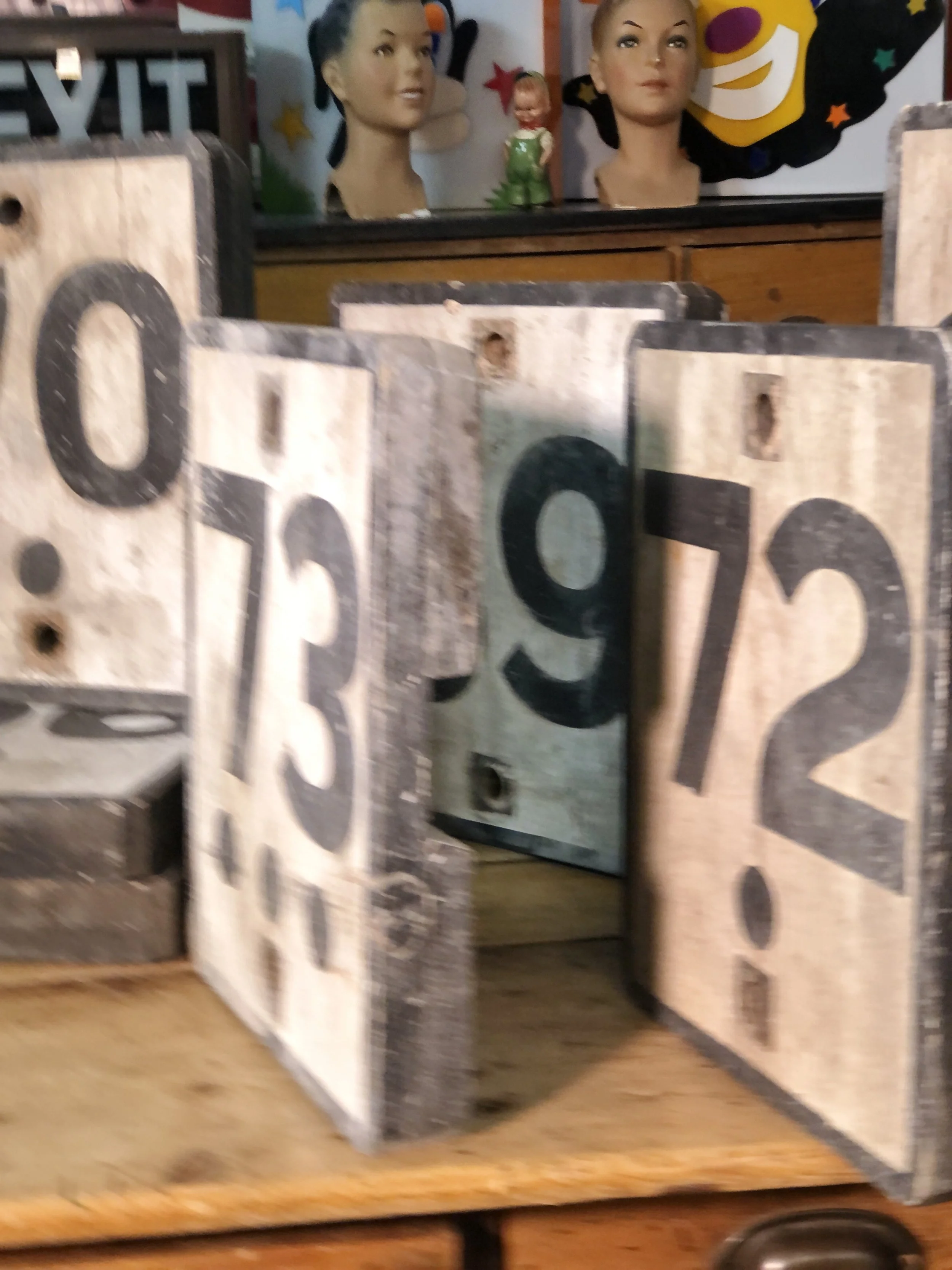Railway Track Mile Markers