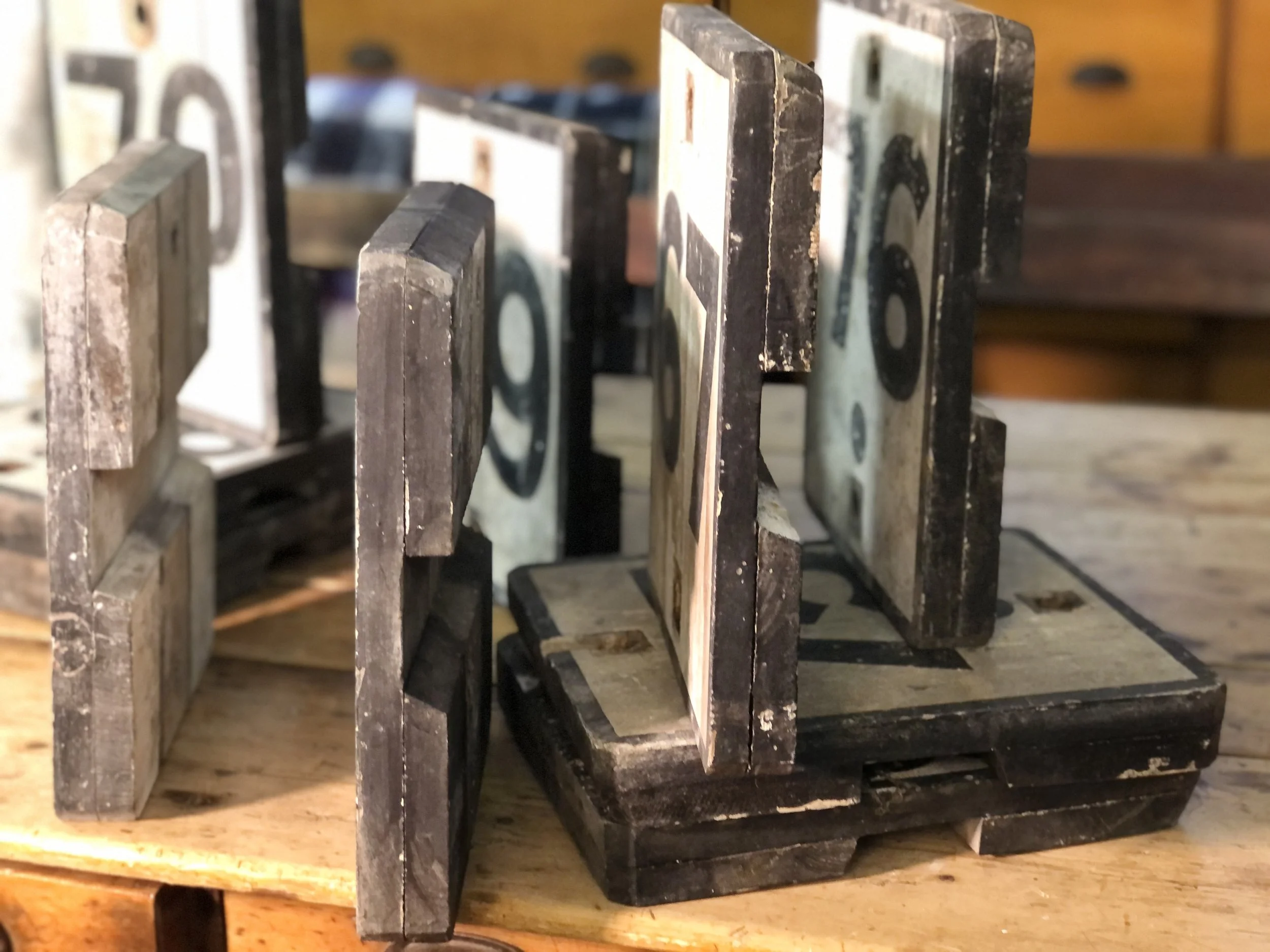 Railway Track Mile Markers