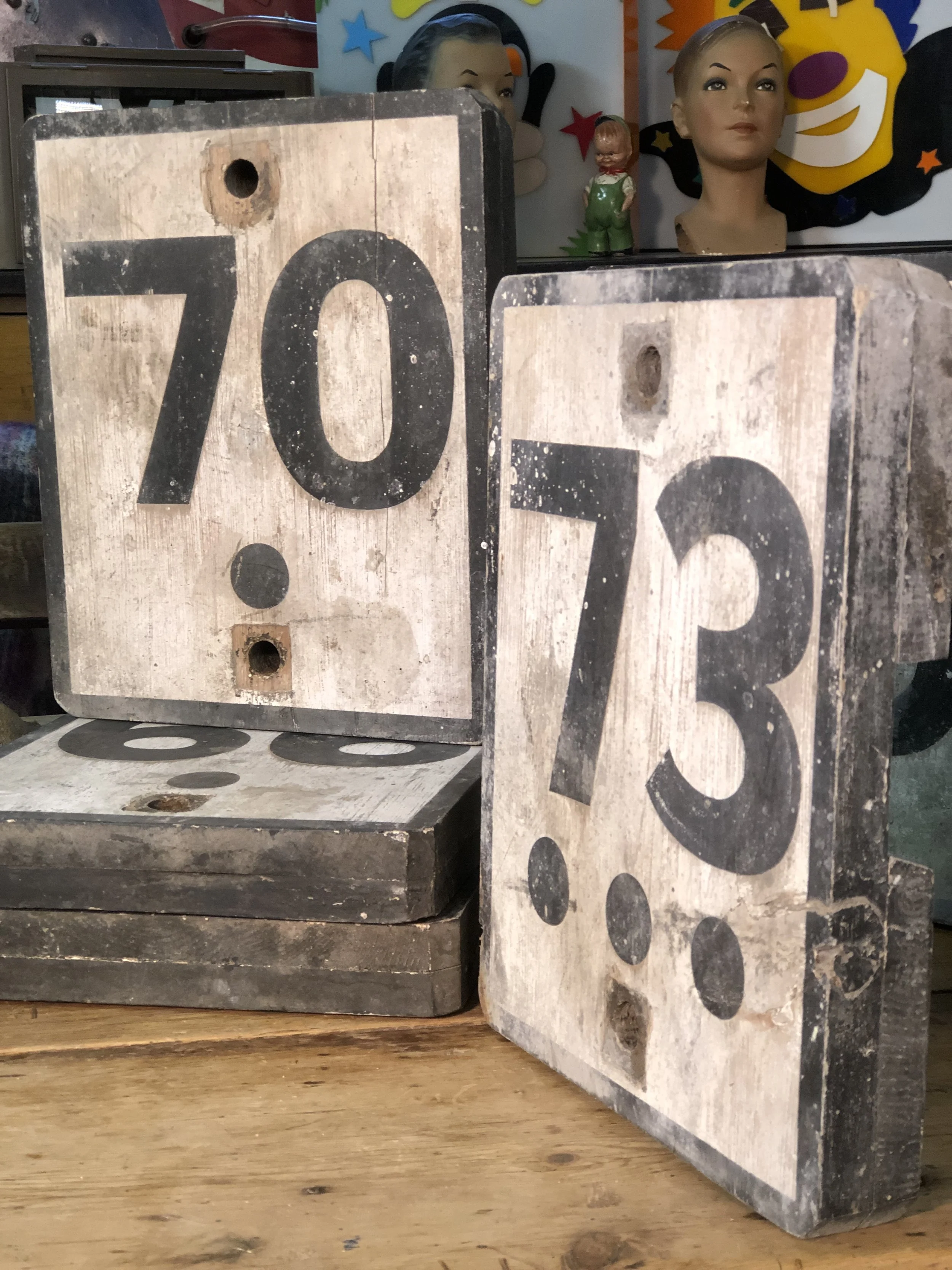 Railway Track Mile Markers