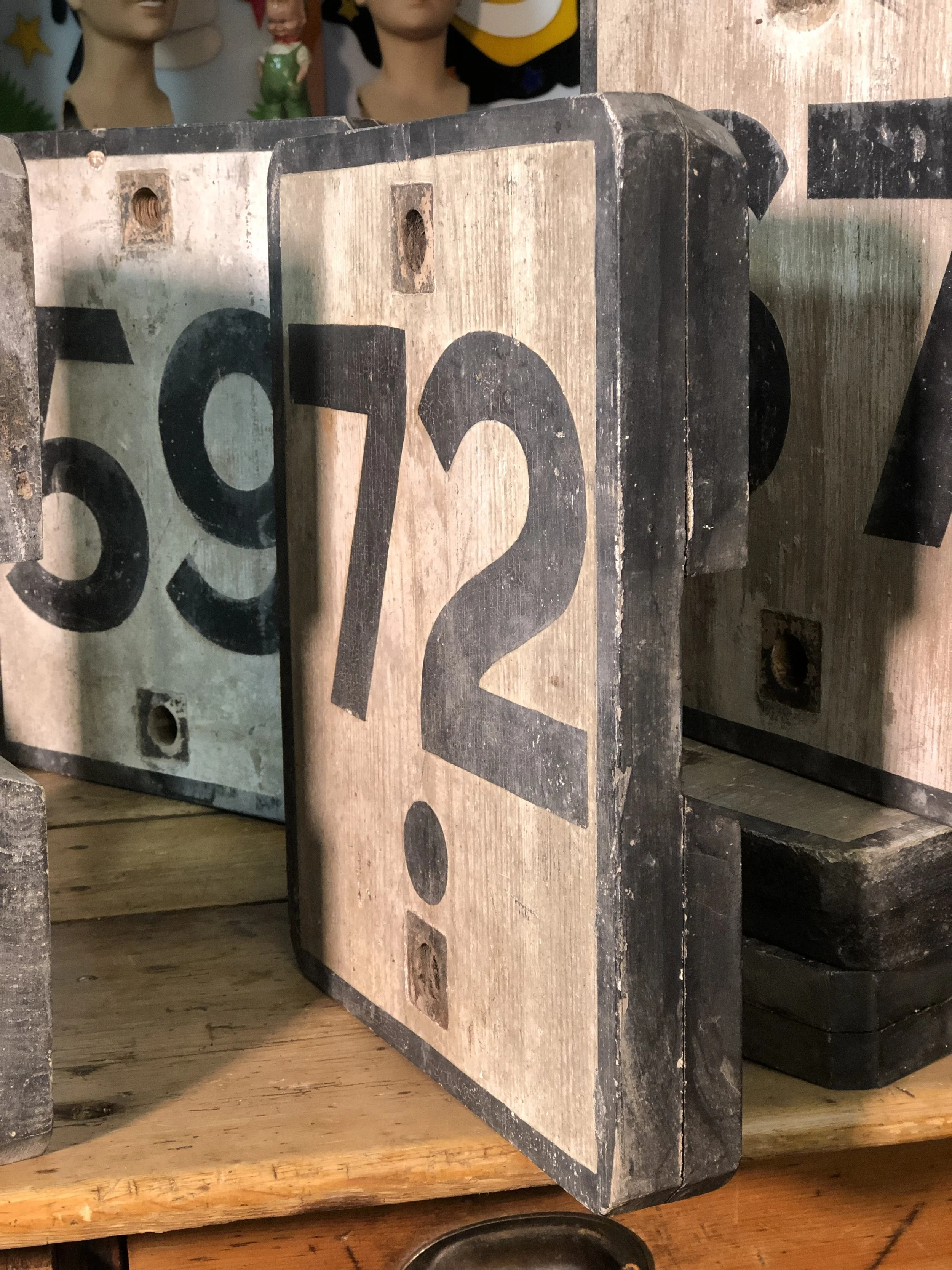 Railway Track Mile Markers