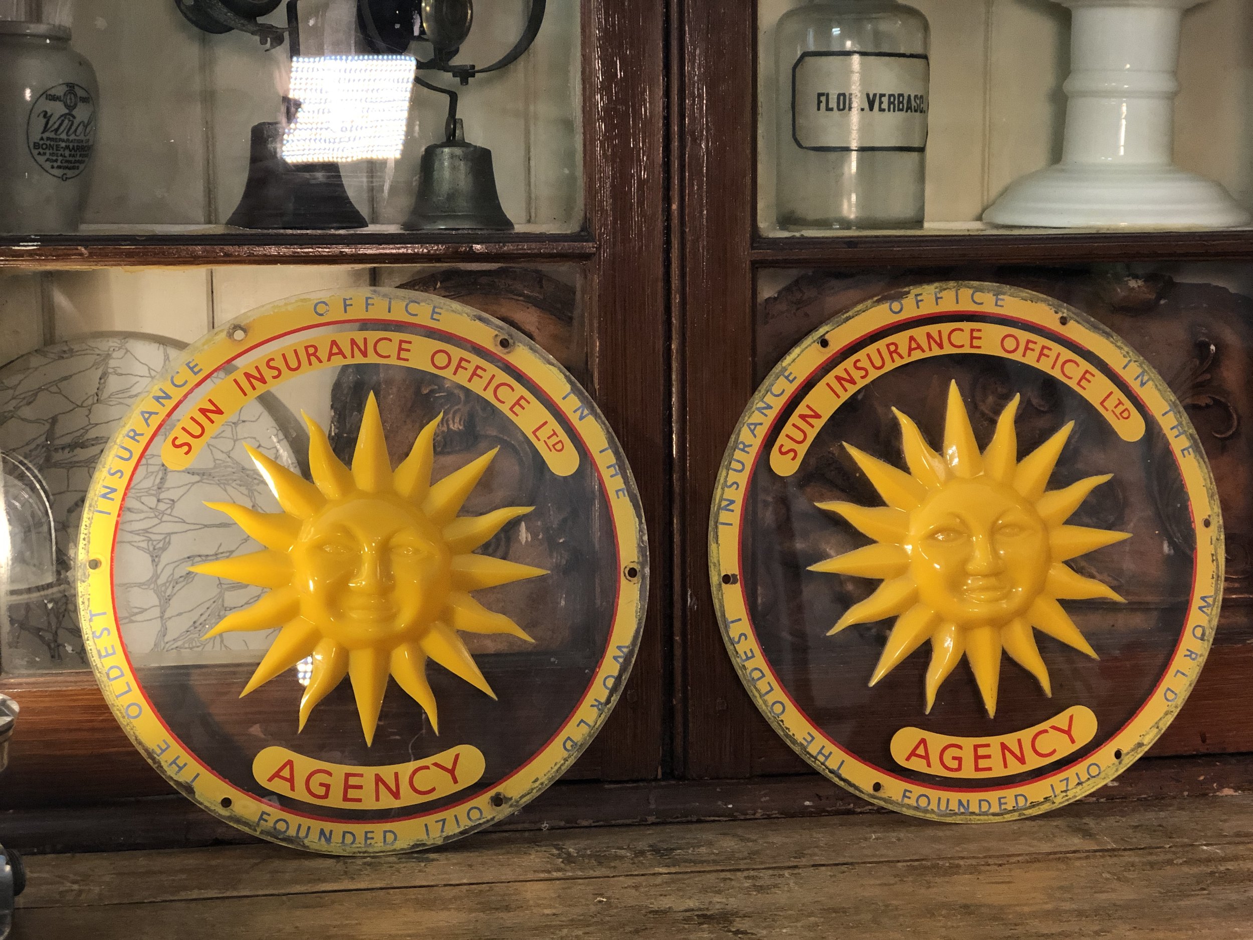 mid century advertising signs