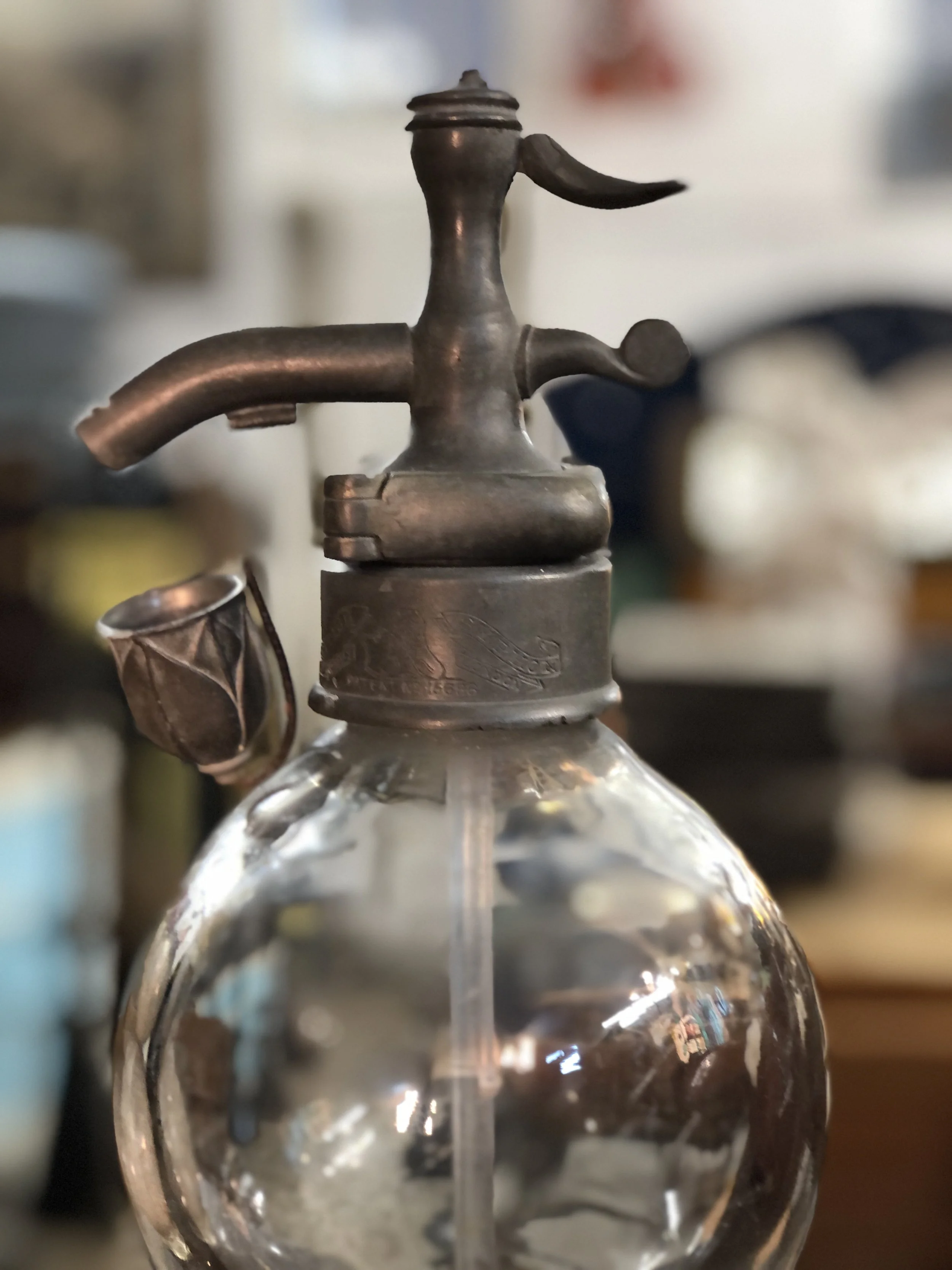 Large Antique Seltzer Bottle